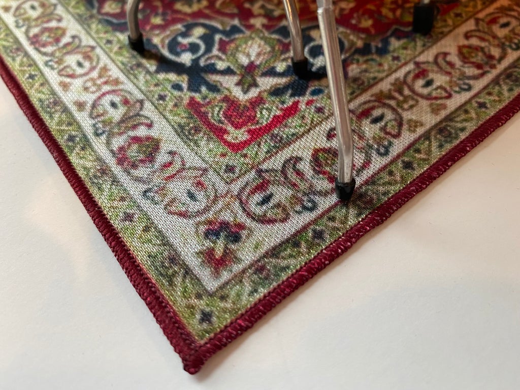 VINTAGE DRUM RUG - MINIATURE FOR 1:4 SCALE DRUM KIT MODELS
