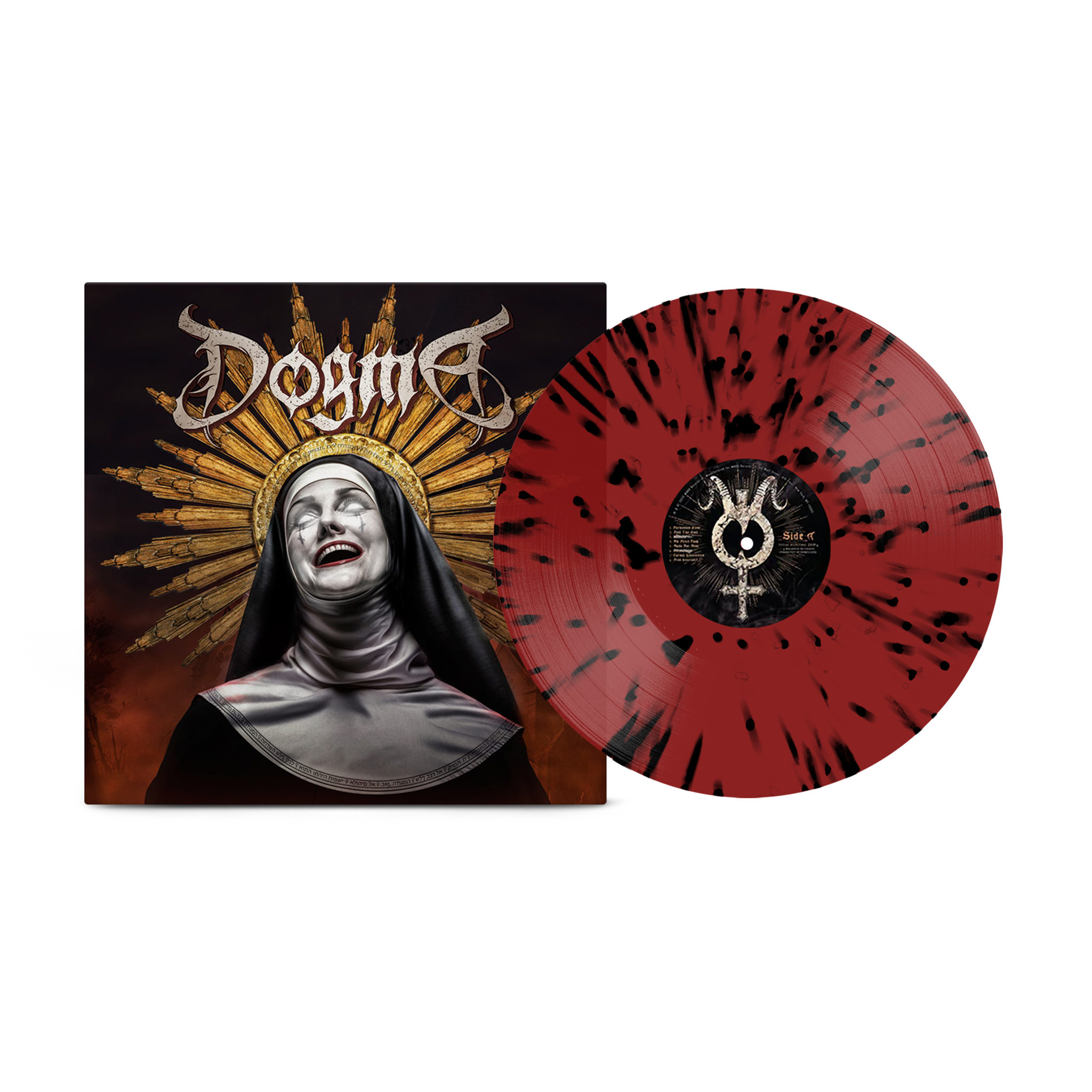 DOGMA 'DOGMA' LP (Scarlet Blood / Black Mass Drip Vinyl)