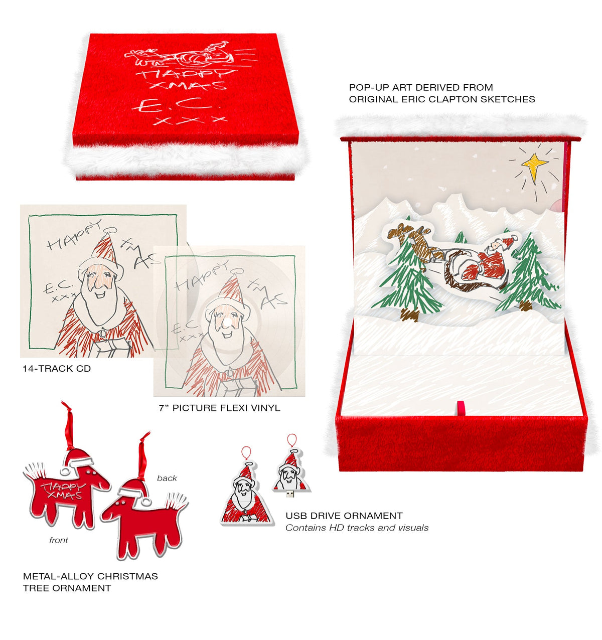 ERIC CLAPTON 'HAPPY XMAS' DELUXE BOX SET