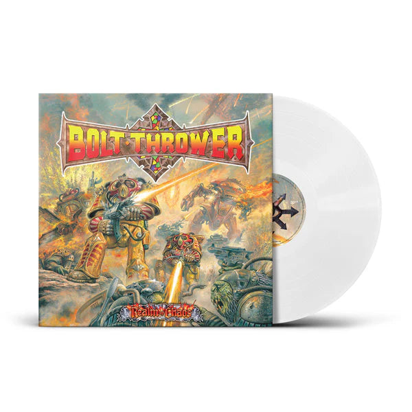 bolt thrower LP レア BOLT THROWER 'REALM OF CHAOS' LP (Import, White Vinyl)