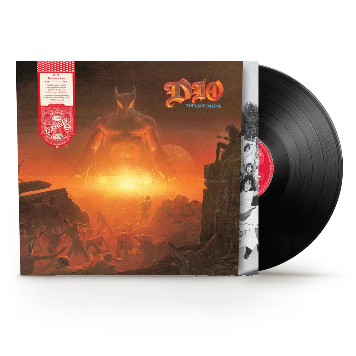 DIO 'THE LAST IN LINE' LP (Rhino Reserve)