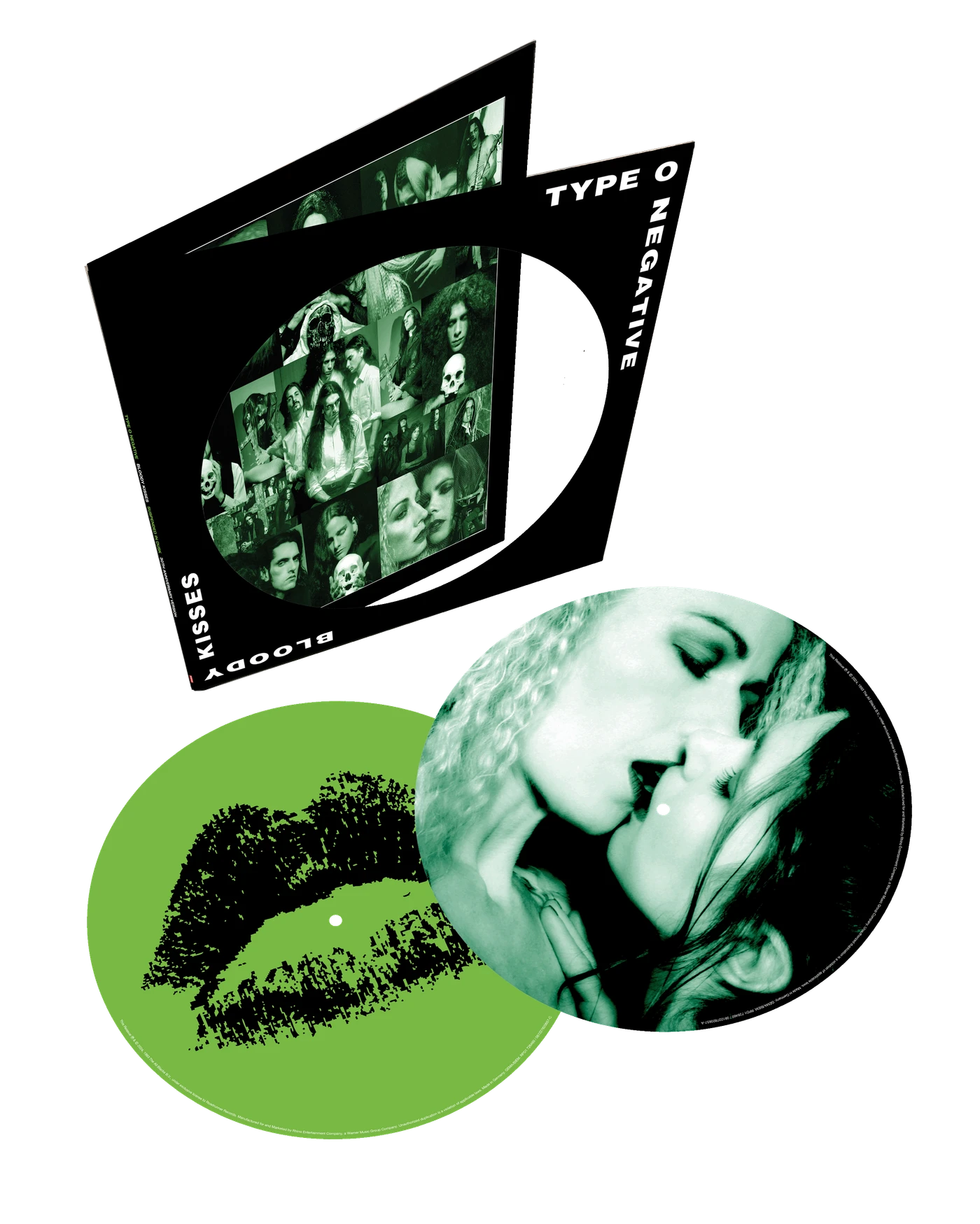 TYPE O NEGATIVE 'BLOODY KISSES: SUSPENDED IN DUSK' 2LP (Picture Disc)