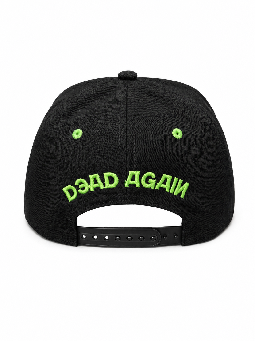 Type O Negative
3D/Flat Embroidery Black/Green 6 Panel Flatbill Snapback Cap
