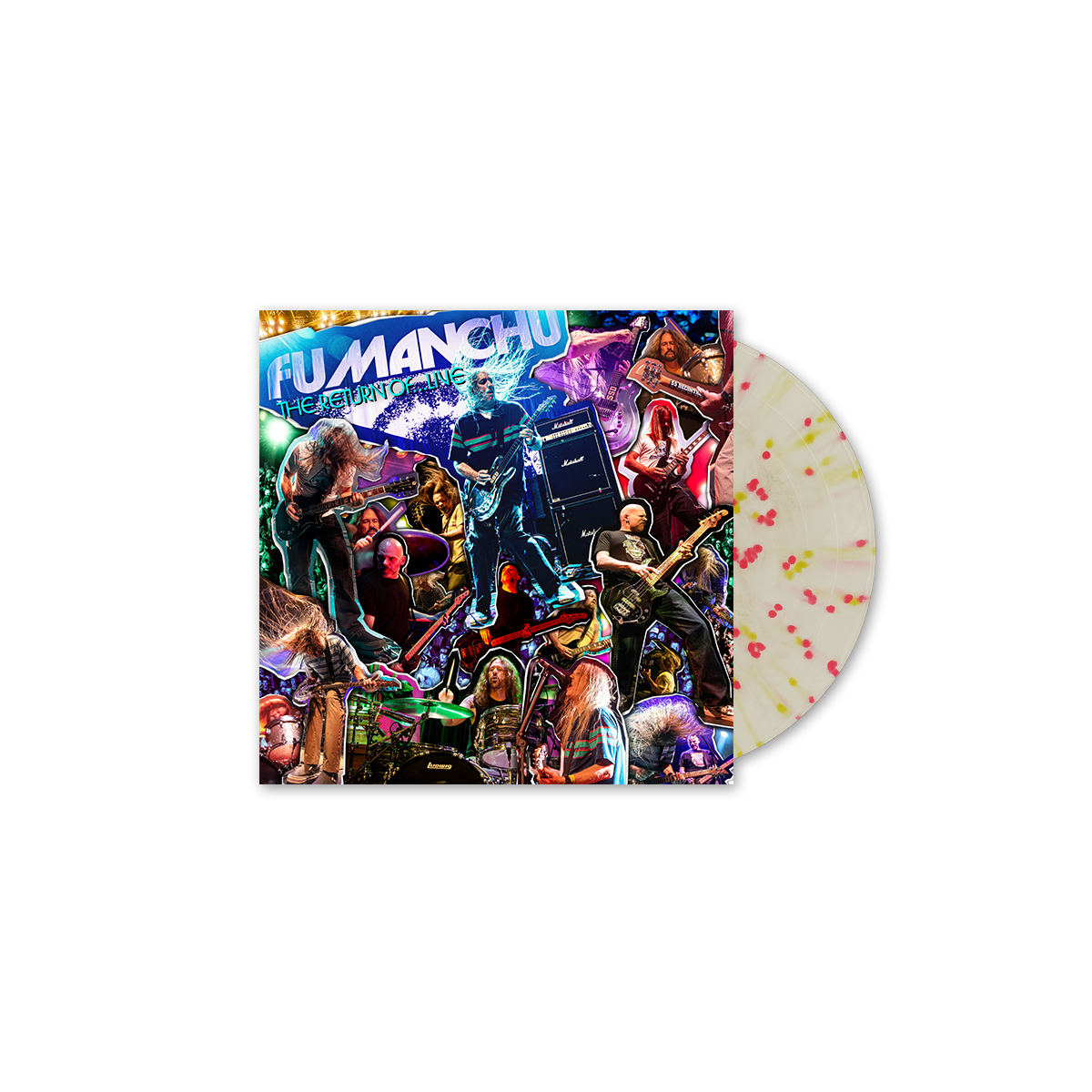 FU MANCHU 'THE RETURN OFLIVE' LP (Limited Edition — Only