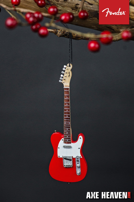 6” FENDER 50S RED TELECASTER MINI GUITAR ORNAMENT