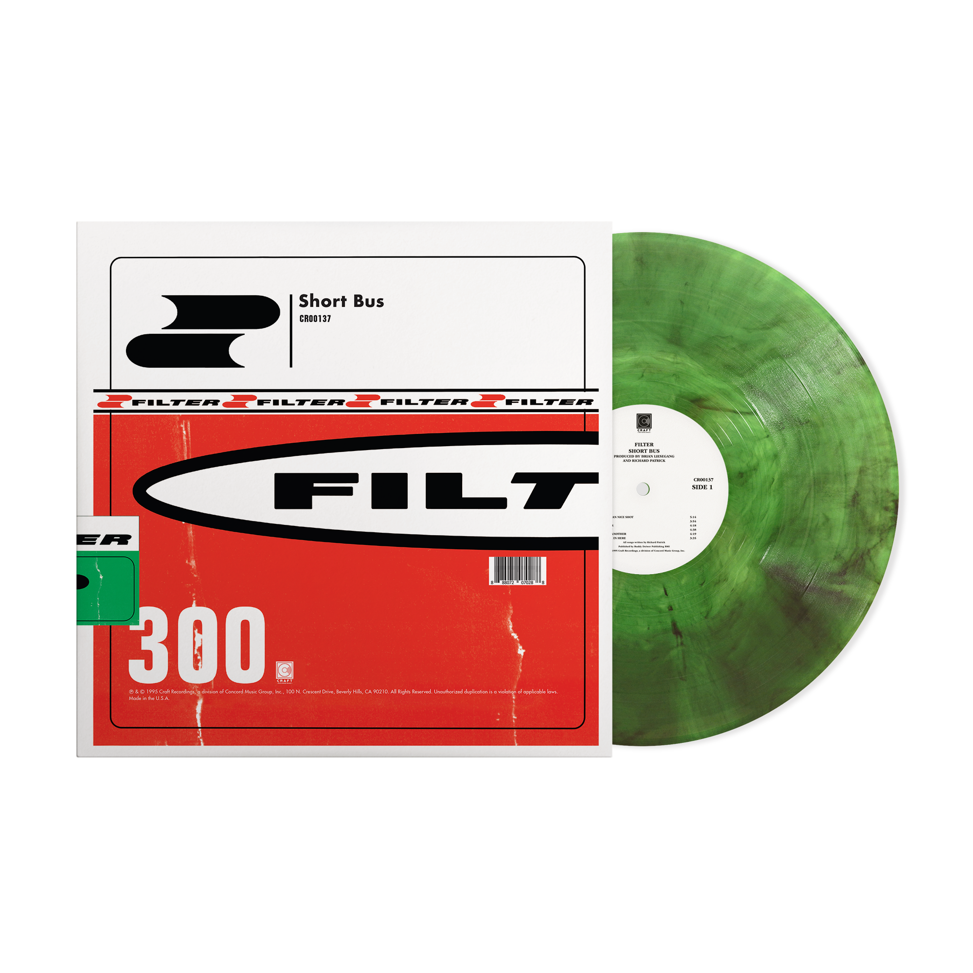 FILTER 'SHORT BUS' 30TH ANNIVERSARY EDITION LP (Limited Edition — Only