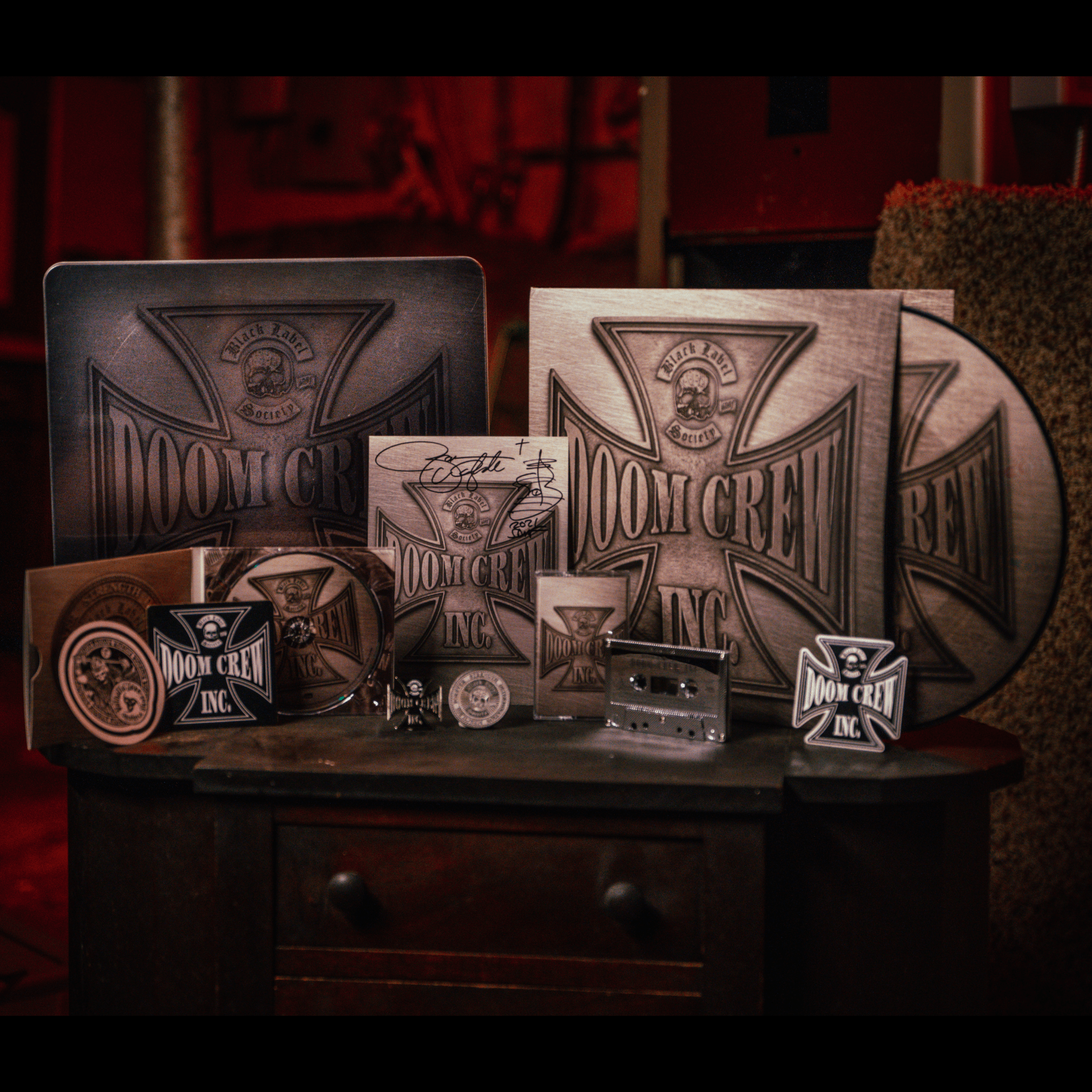 BLACK LABEL SOCIETY 'DOOM CREW INC.' DELUXE 2LP