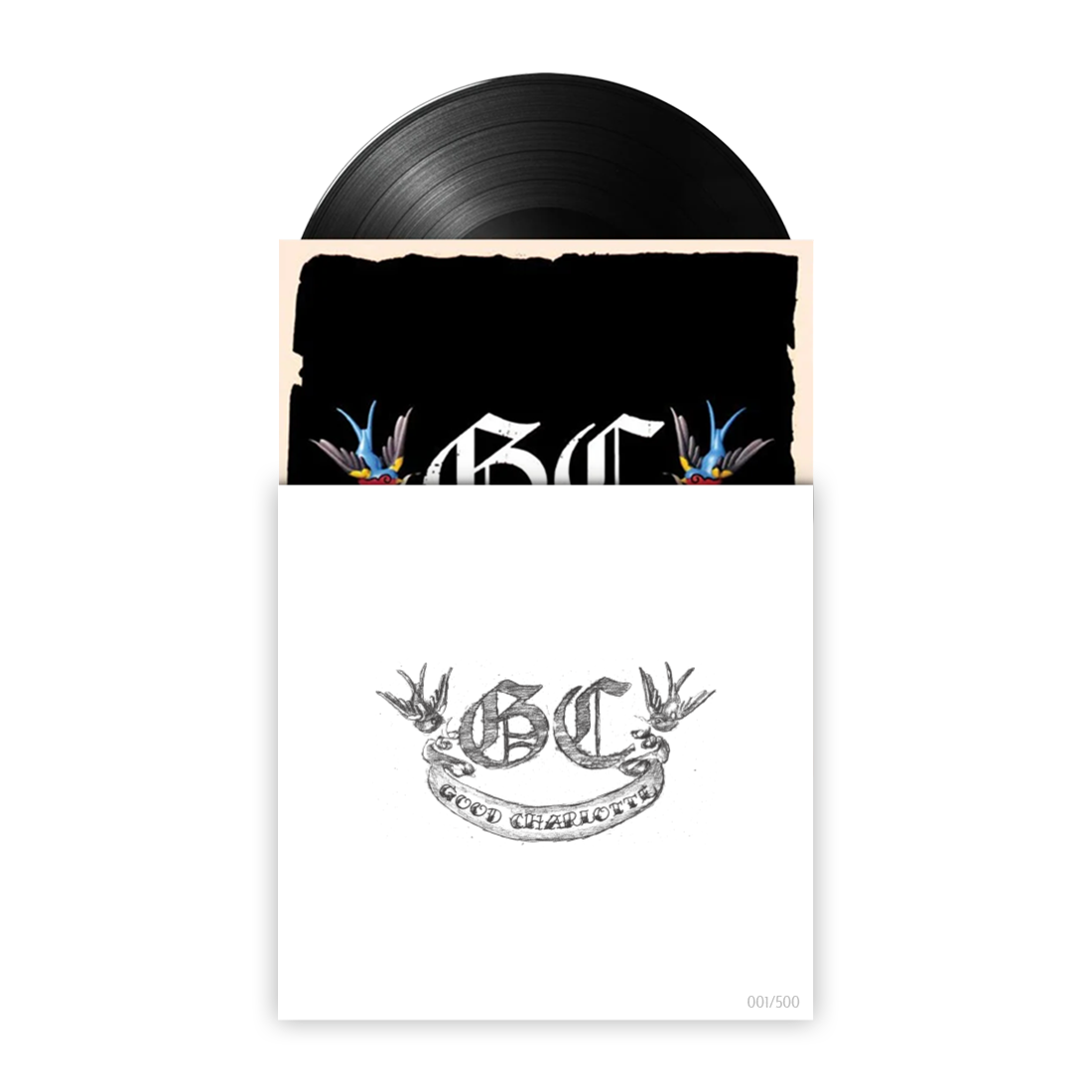 Good Charlotte 'Self-Titled' LP (Exclusive — Limited to 500, "Reimagined Cover Print" Black Vinyl)