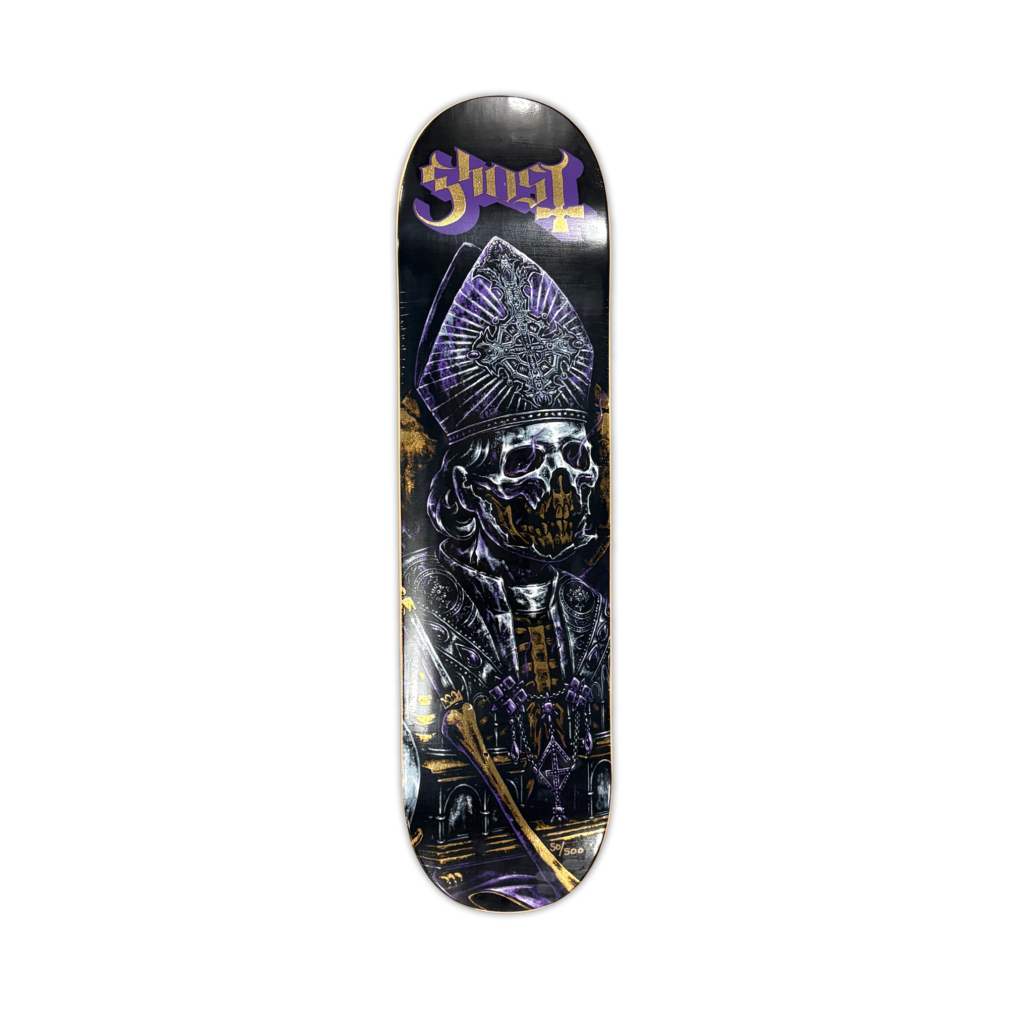 GHOST "SKELETÁ RELIQUARY" EXCLUSIVE FOIL SKATE DECK