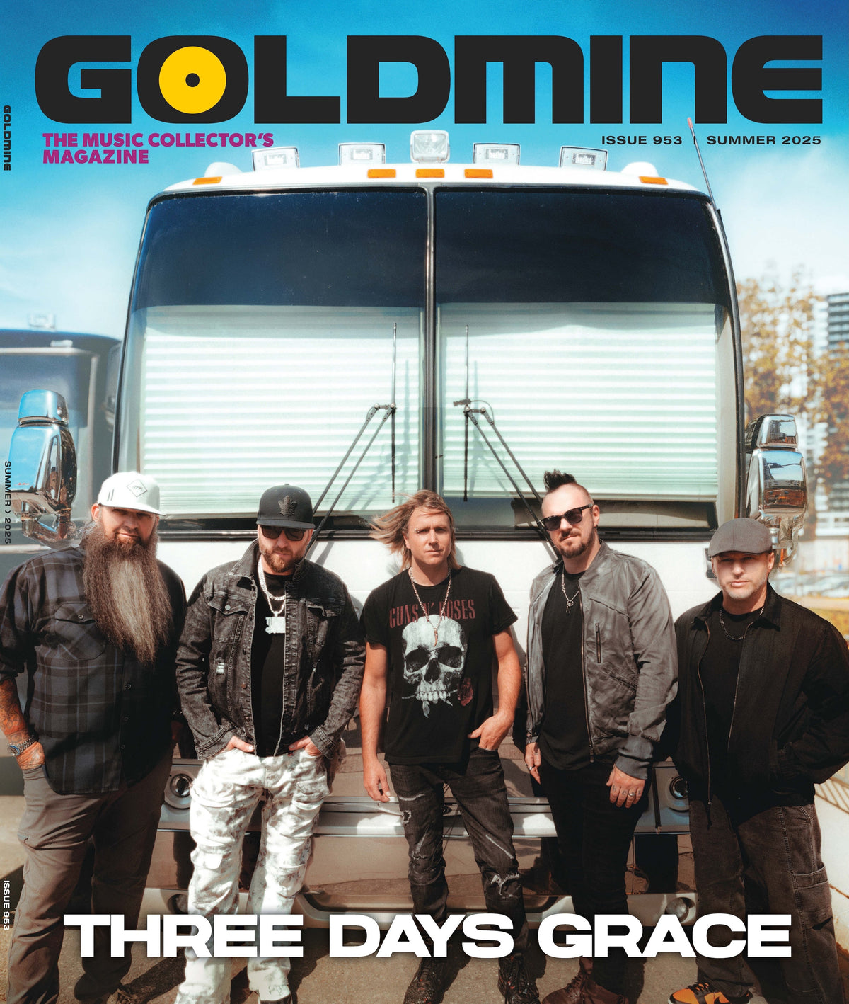 GOLDMINE SUMMER 2025 ISSUE FEATURING THREE DAYS GRACE