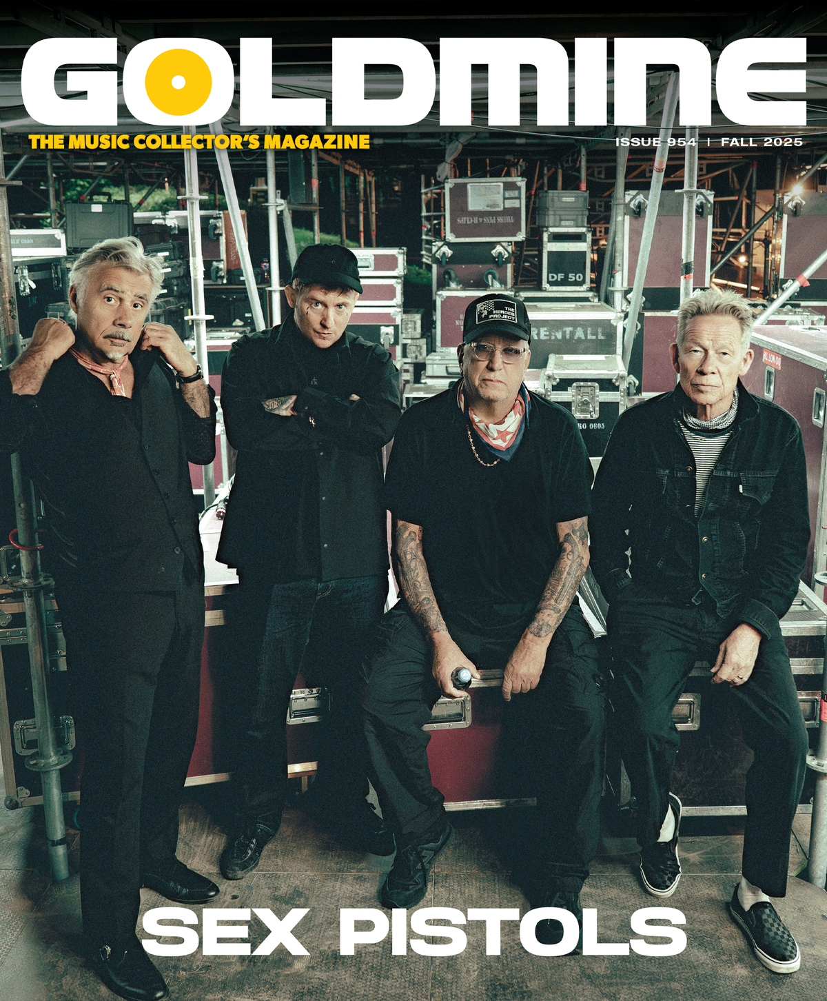 GOLDMINE FALL 2025 ISSUE FEATURING SEX PISTOLS + FRANK CARTER