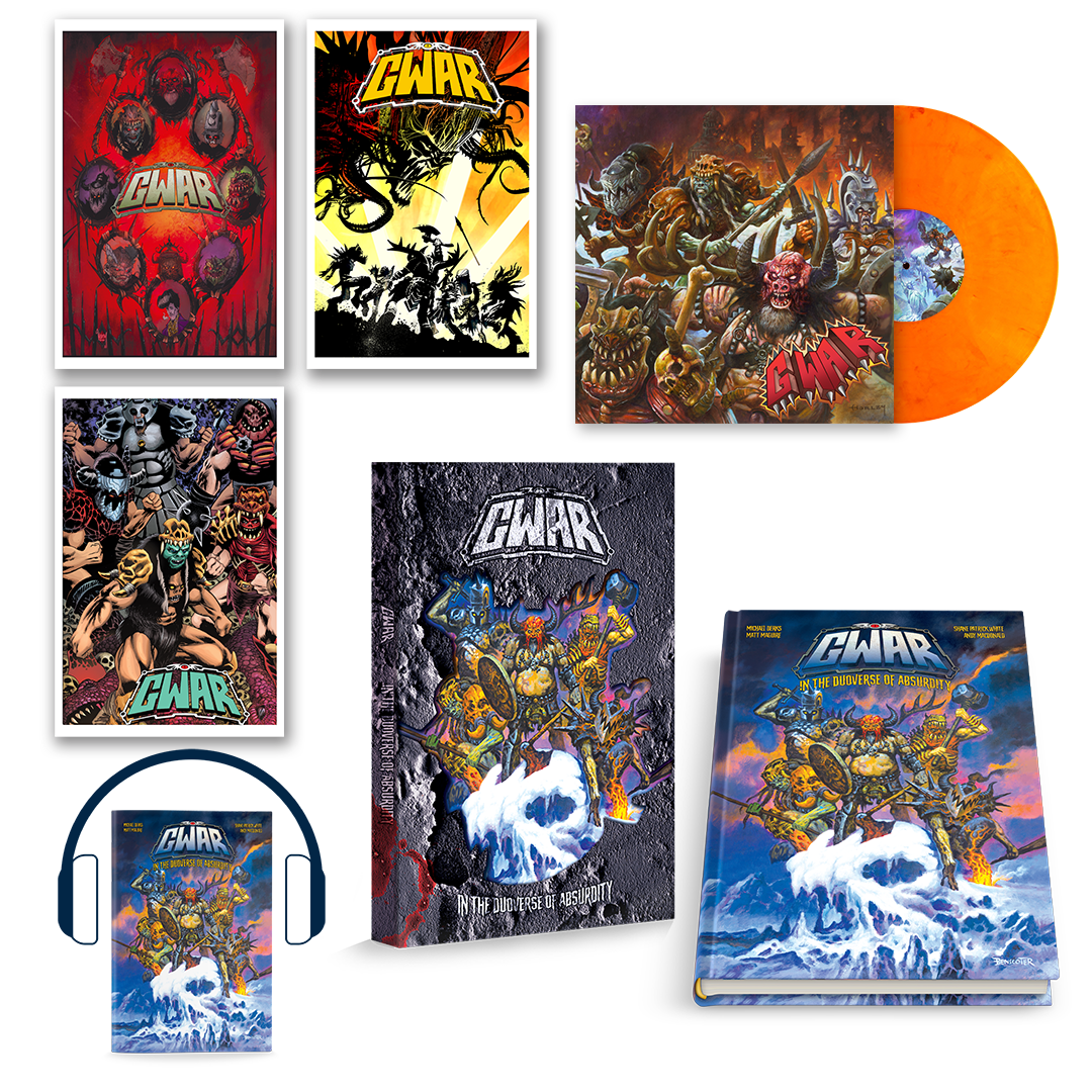 GWAR 'IN THE DUOVERSE OF ABSURDITY' DELUXE BUNDLE
