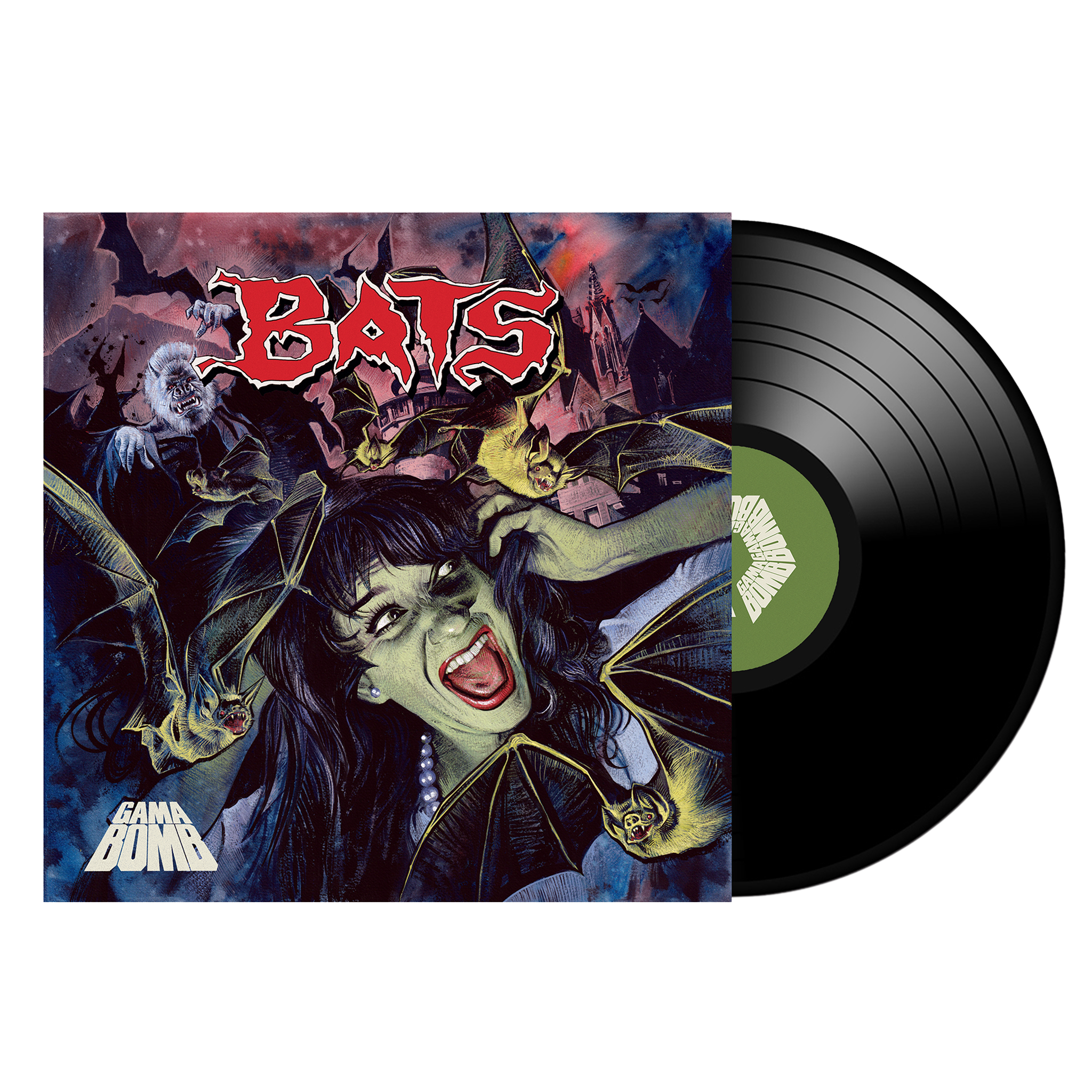 GAMA BOMB 'BATS' LP (Various Color Vinyl)