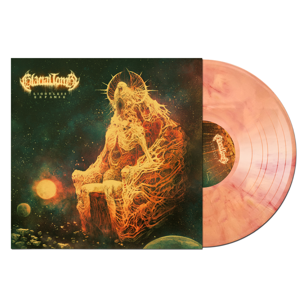 GLACIAL TOMB 'LIGHTLESS EXPANSE' LP (Crimson Decay Vinyl)