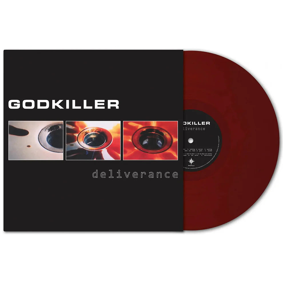 GODKILLER 'DELIVERANCE' LP (25th Anniversary, Oxblood Vinyl)