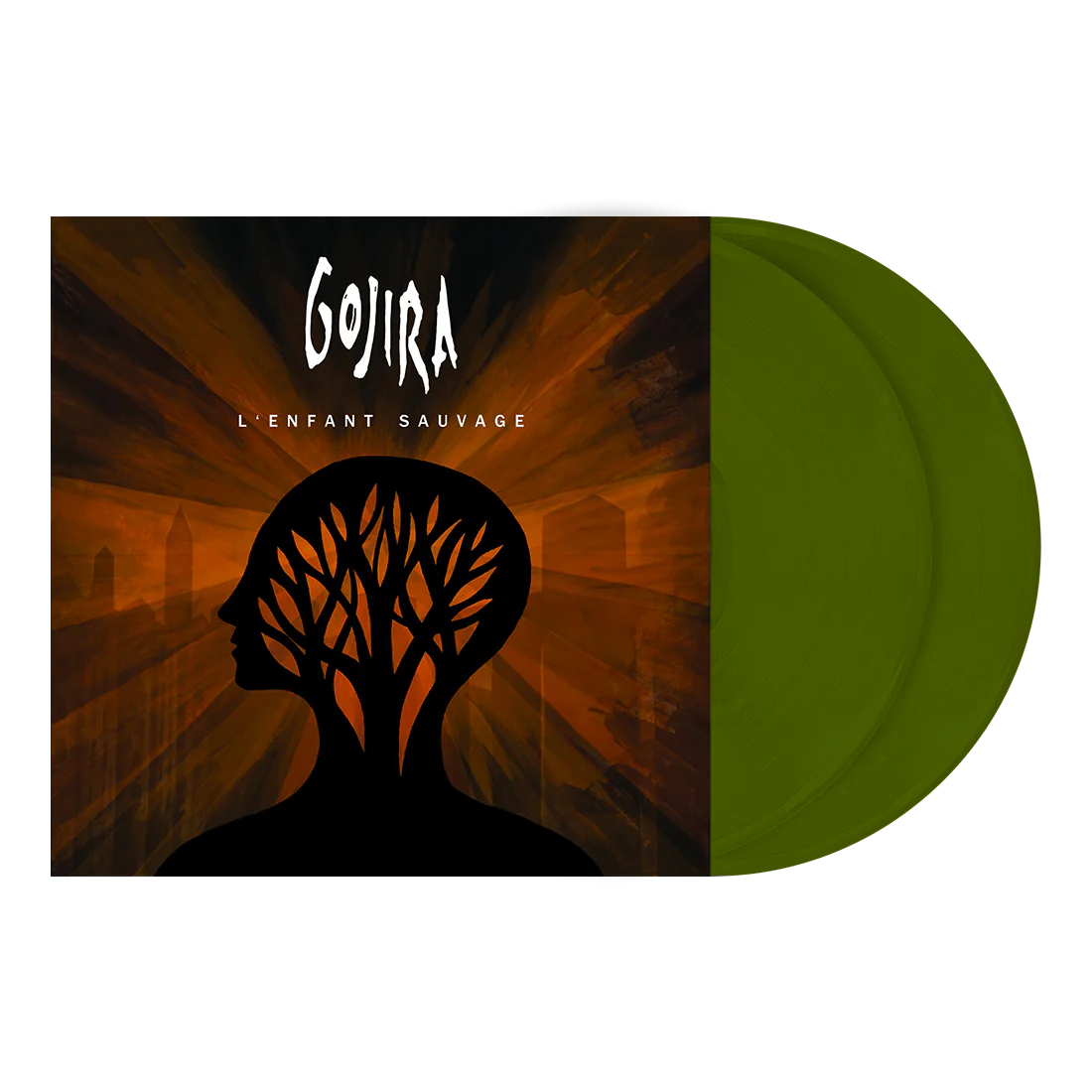 GOJIRA 'L'ENFANT SAUVAGE' 2LP (Forest Green Vinyl)