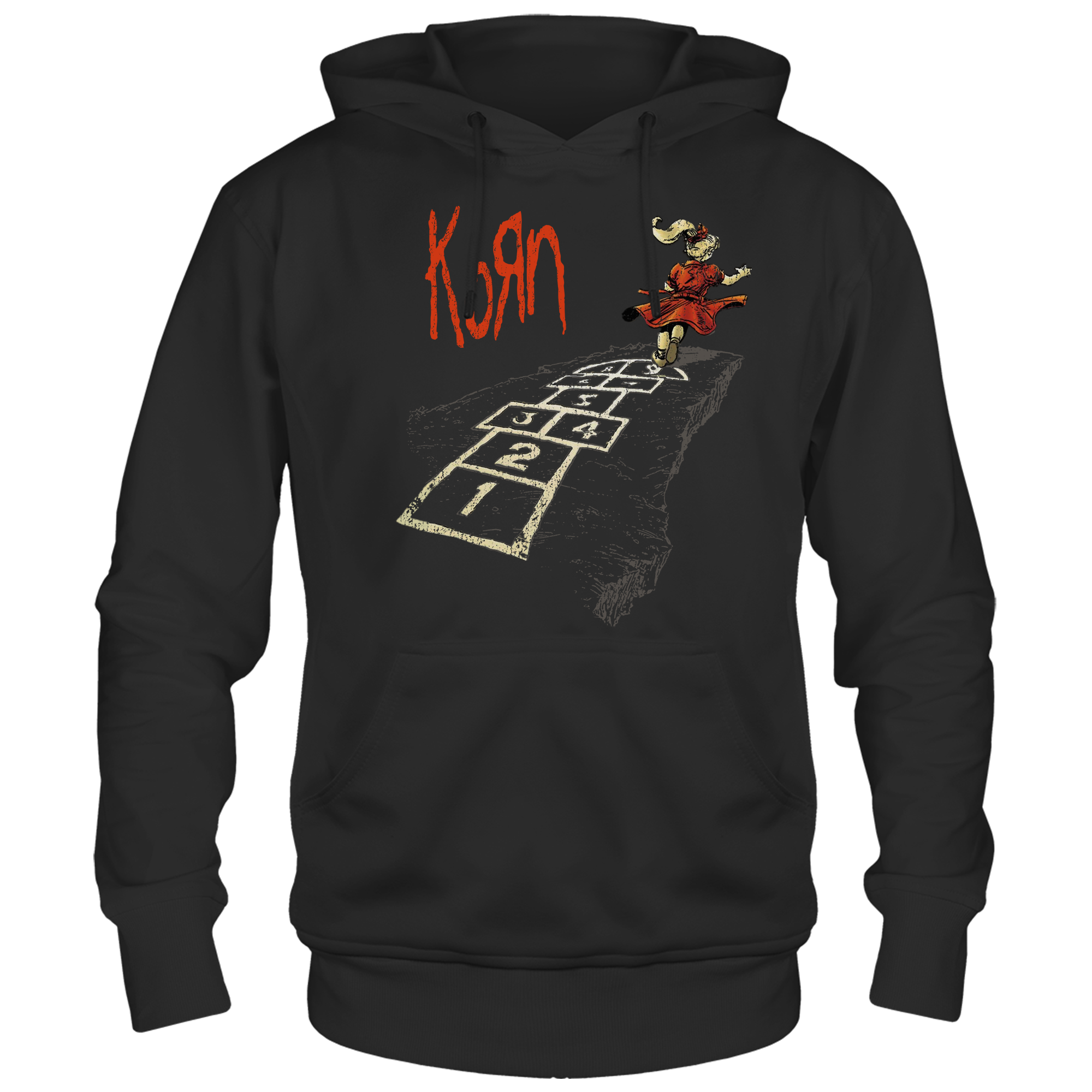 KORN FOLLOW LEADER BLACK HOODIE