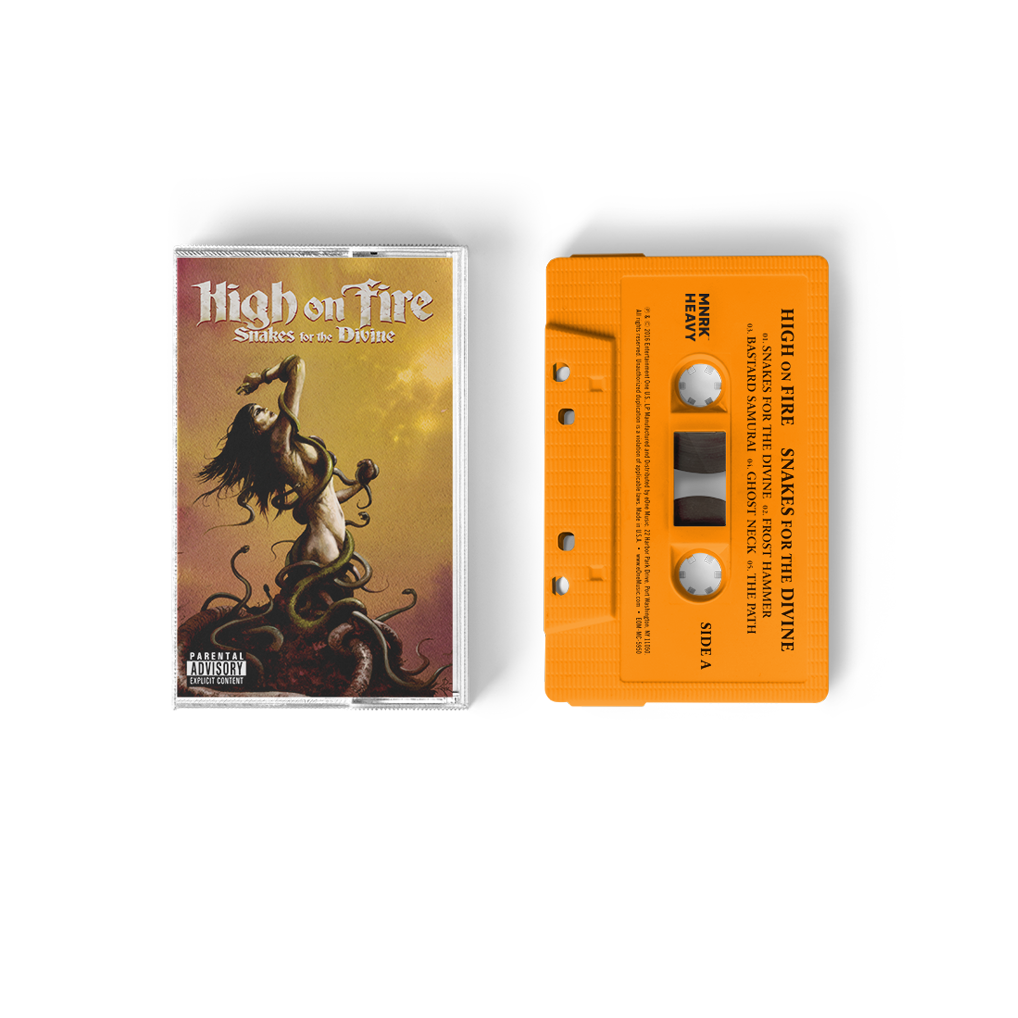 HIGH ON FIRE 'SNAKES FOR THE DIVINE' CASSETTE