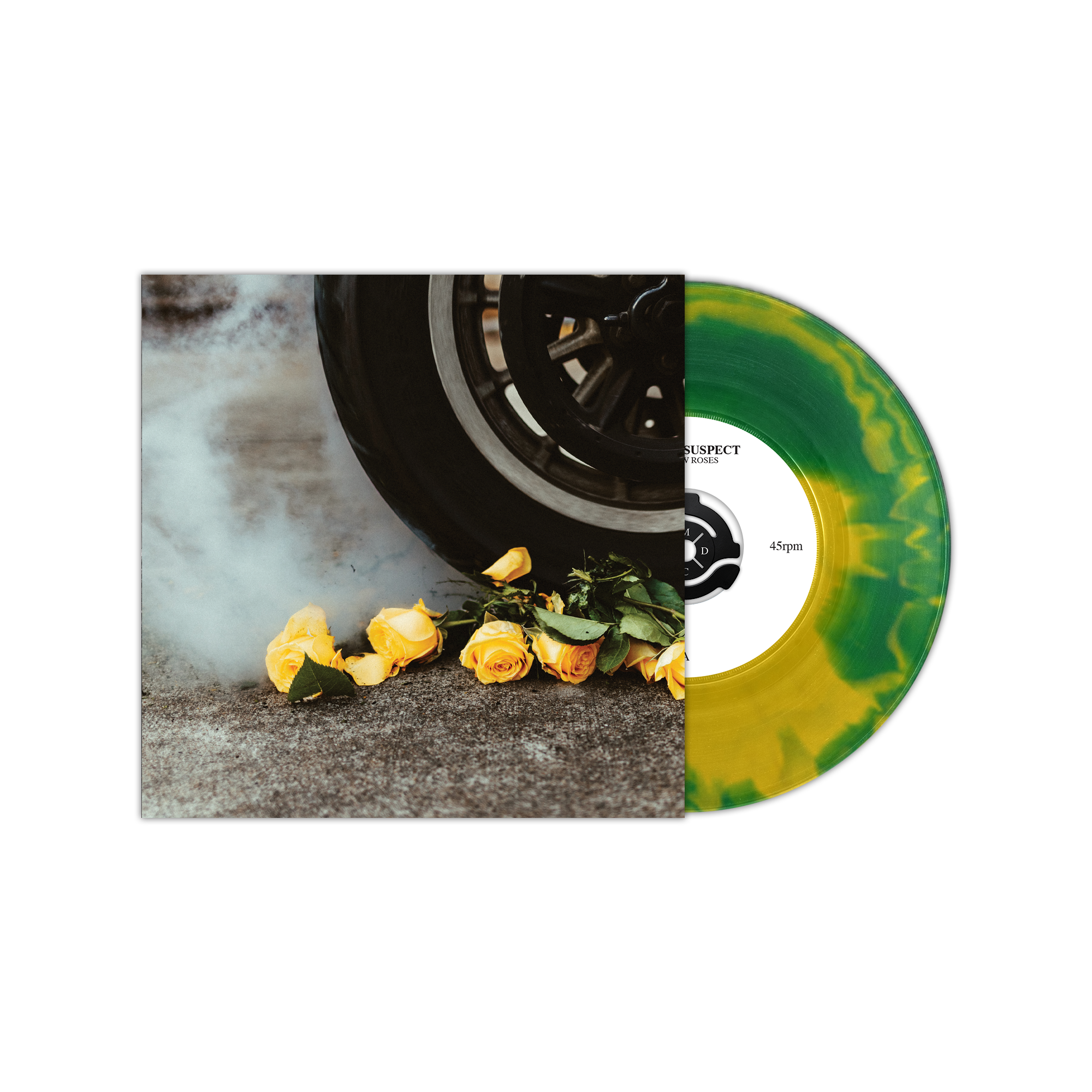 HIGHLY SUSPECT ‘YELLOW ROSES’ 7" (Exclusive, Evergreen & Yellow Canary A-Side/B-Side Vinyl)