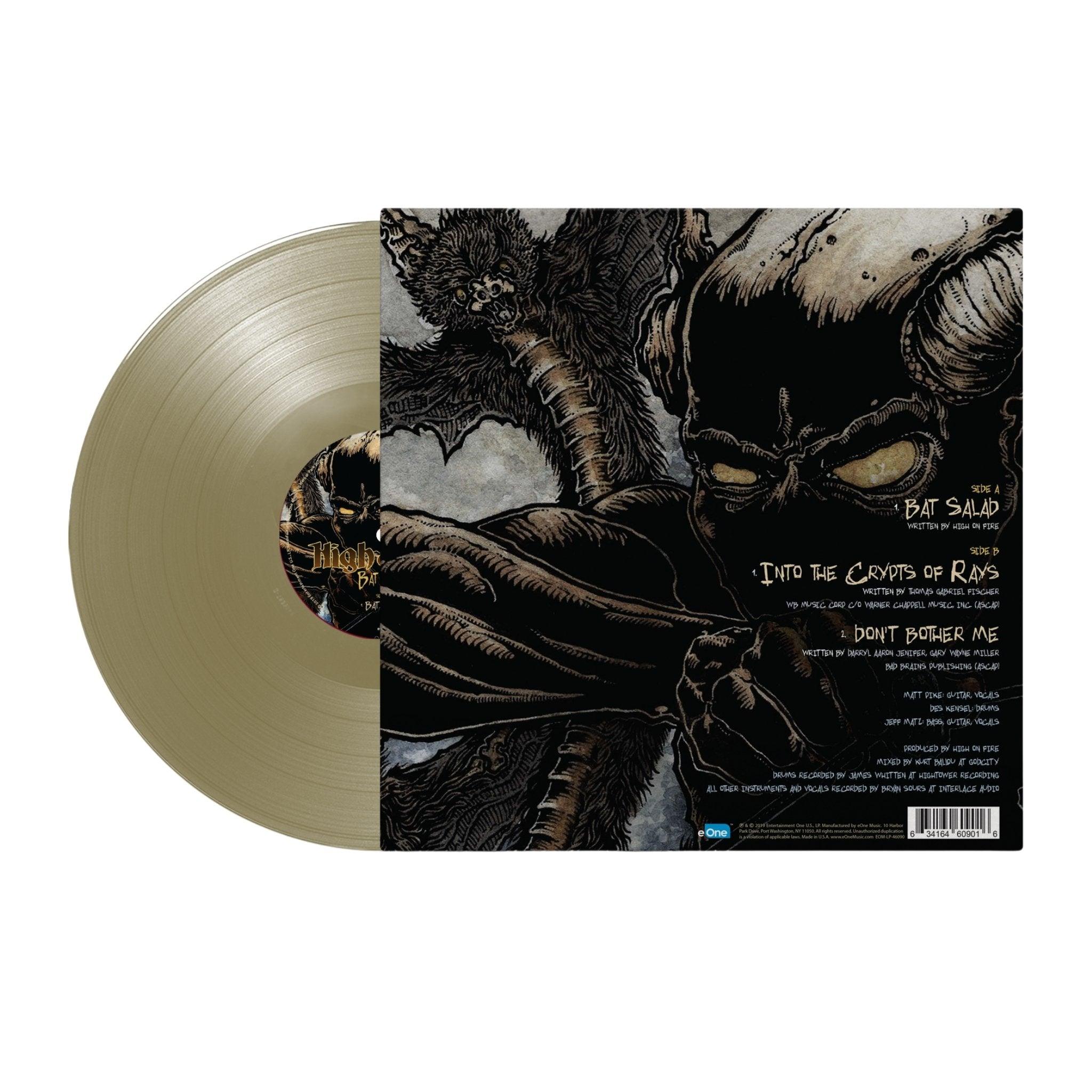 HIGH ON FIRE 'BAT SALAD' LP (Solid Gold Vinyl)