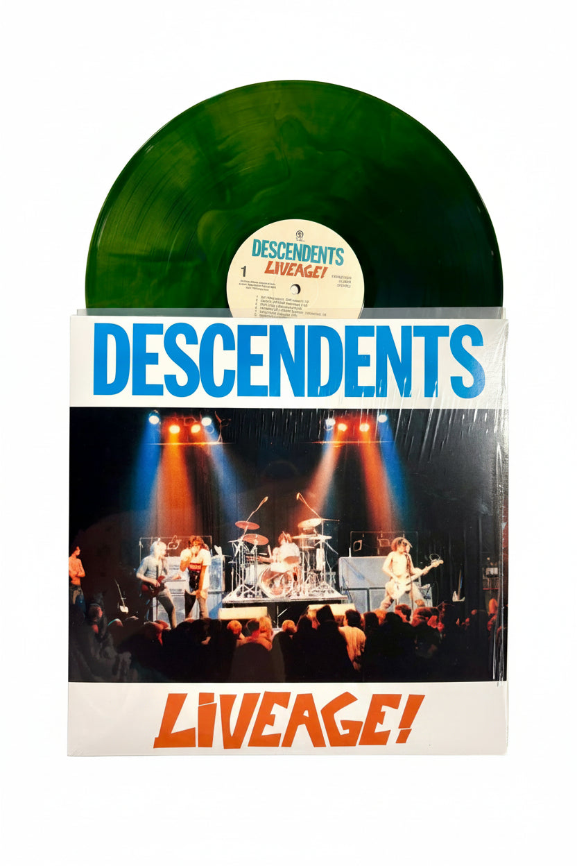 DESCENDENTS ‘LIVEAGE’ LP (Exclusive – Limited to 300, Slimeage Vinyl)