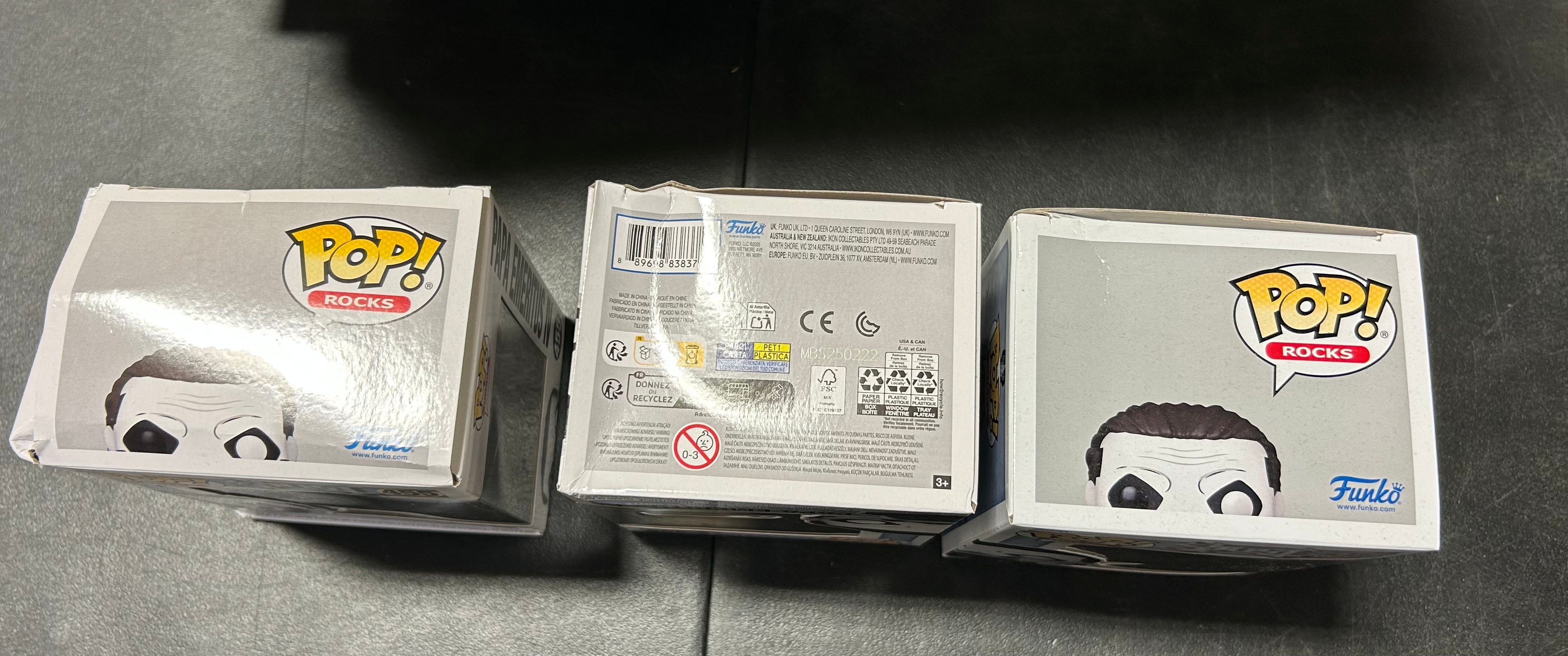 GHOST PAPA EMERITUS IV GLAM FUNKO POP! ROCKS FIGURE (Glitter) *BLEMISHED BOX*