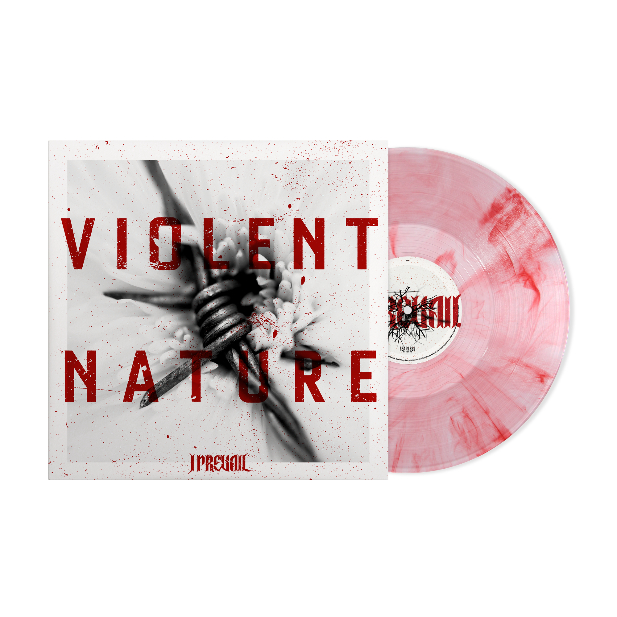 I PREVAIL 'VIOLENT NATURE' LP (Exclusive – Limited to 500, Blood Shot