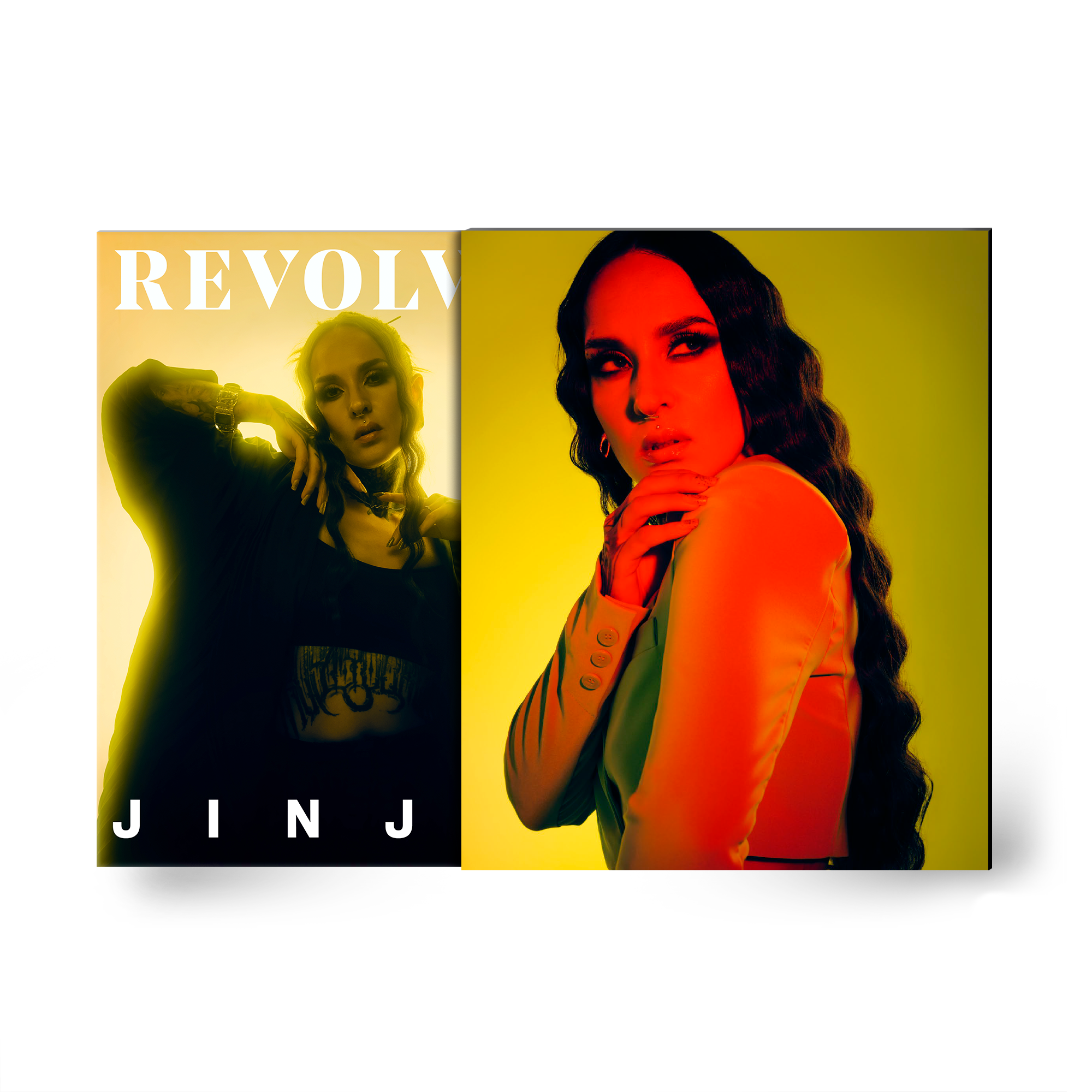 JINJER X REVOLVER BUNDLE – ALTERNATIVE COVER WINTER 2024 ISSUE IN NUMBERED SLIPCASE & AUTOGRAPHED PRINT