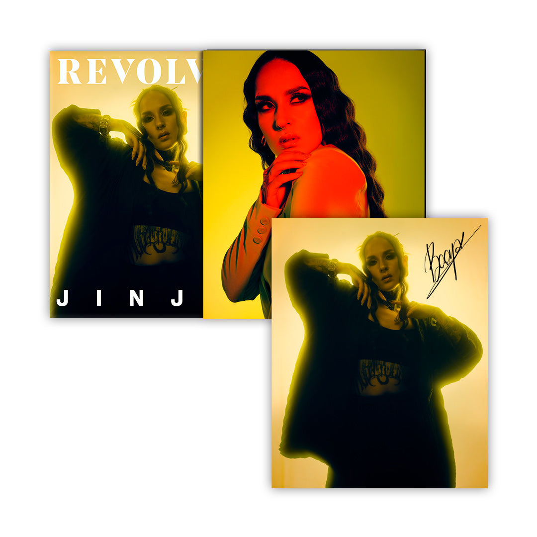 JINJER X REVOLVER BUNDLE – ALTERNATIVE COVER WINTER 2024 ISSUE IN NUMBERED SLIPCASE & AUTOGRAPHED PRINT