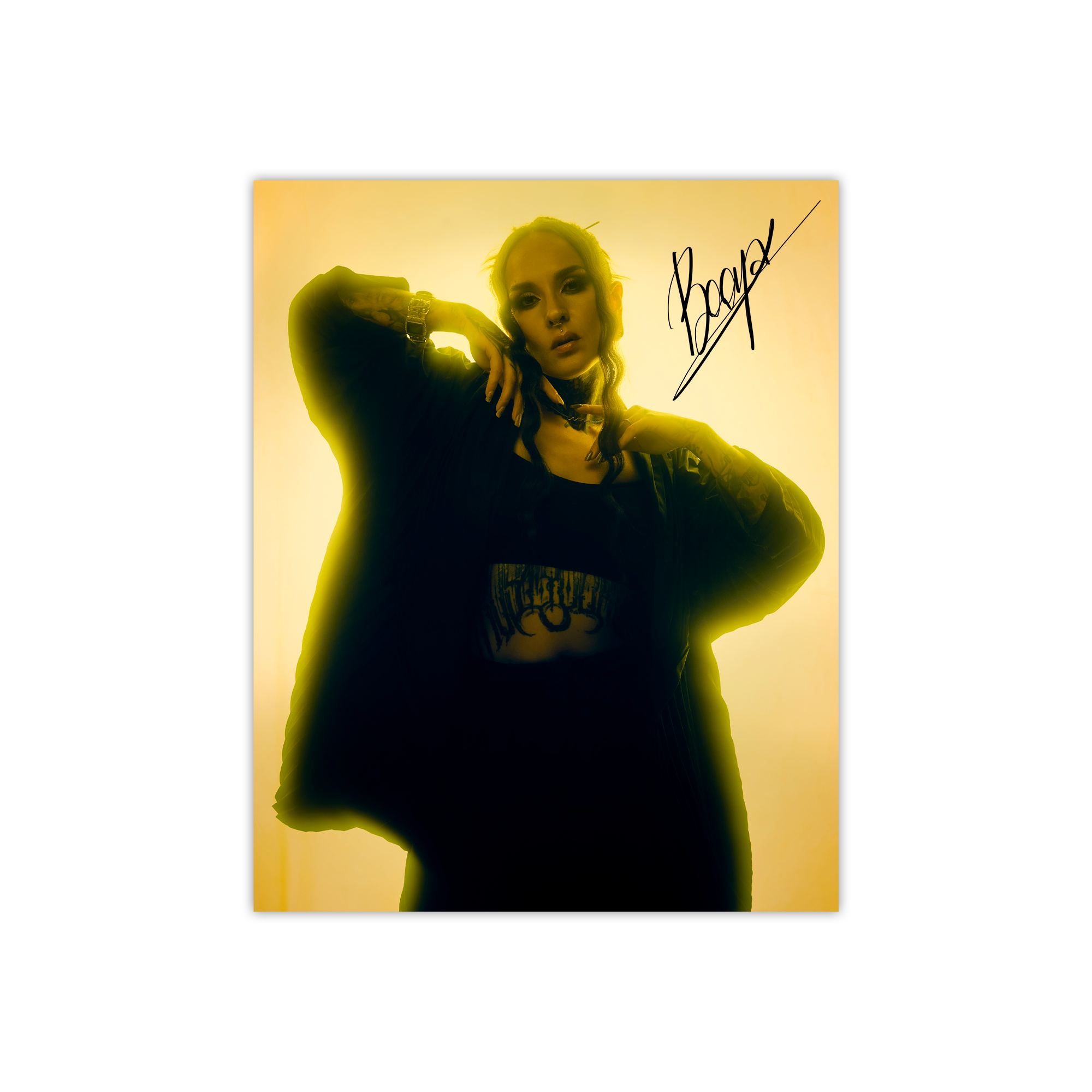 JINJER X REVOLVER BUNDLE – ALTERNATIVE COVER WINTER 2024 ISSUE IN NUMBERED SLIPCASE & AUTOGRAPHED PRINT