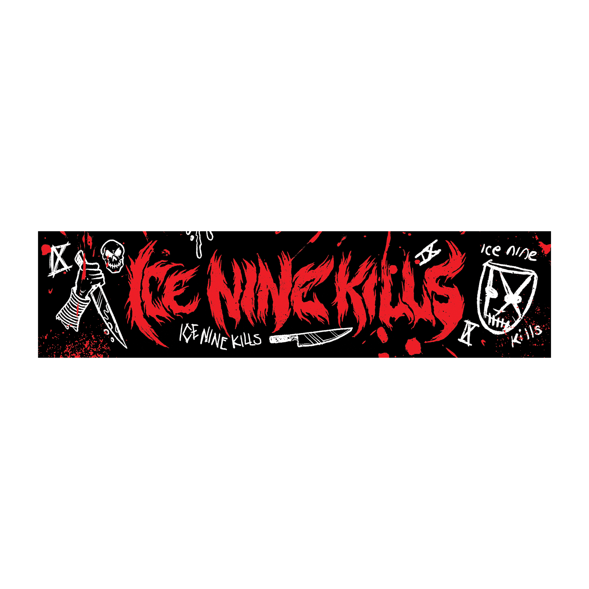 ICE NINE KILLS SKETCHY MAGNETIC GRILL