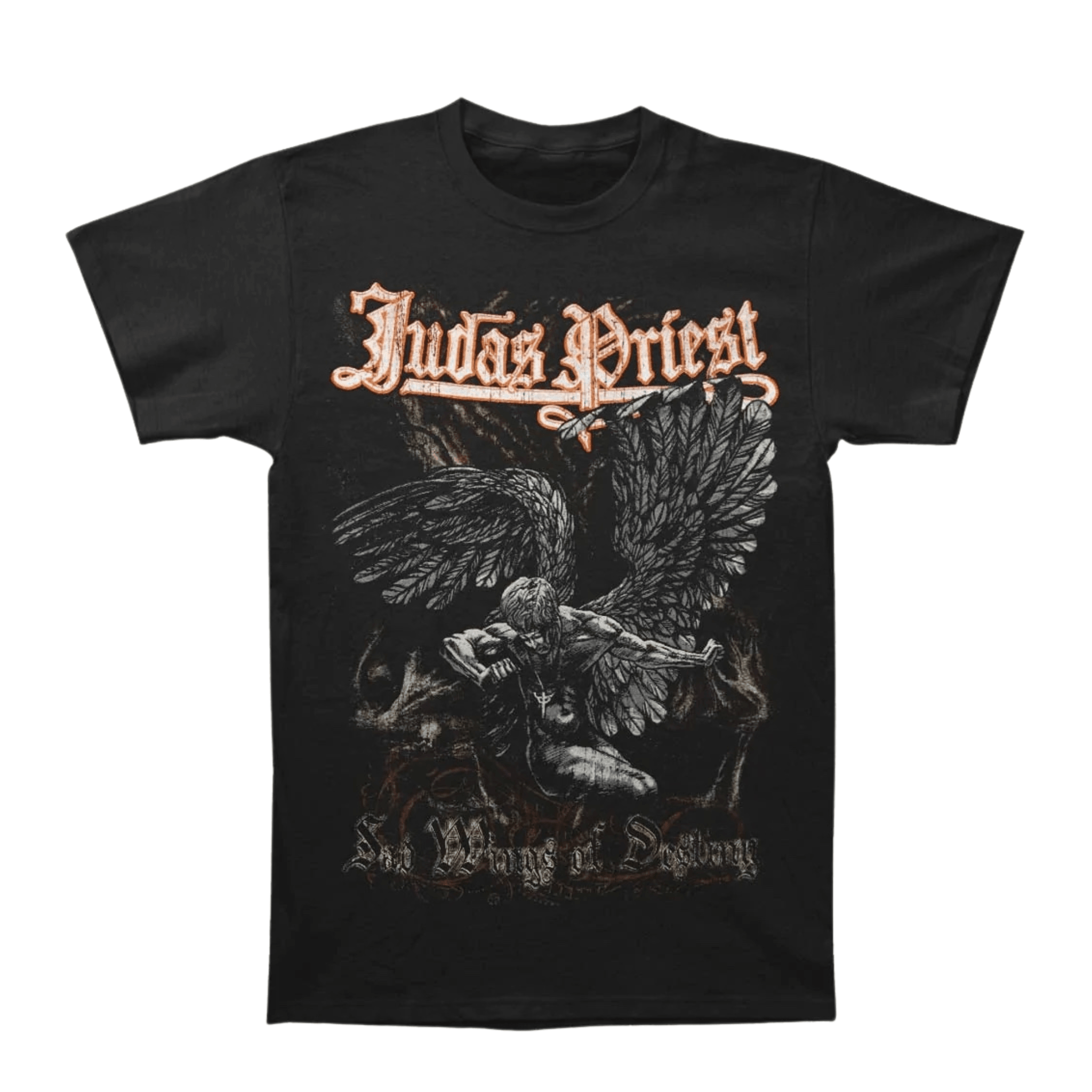 JUDAS PRIEST SAD WINGS OF DESTINY BLACK T-SHIRT
