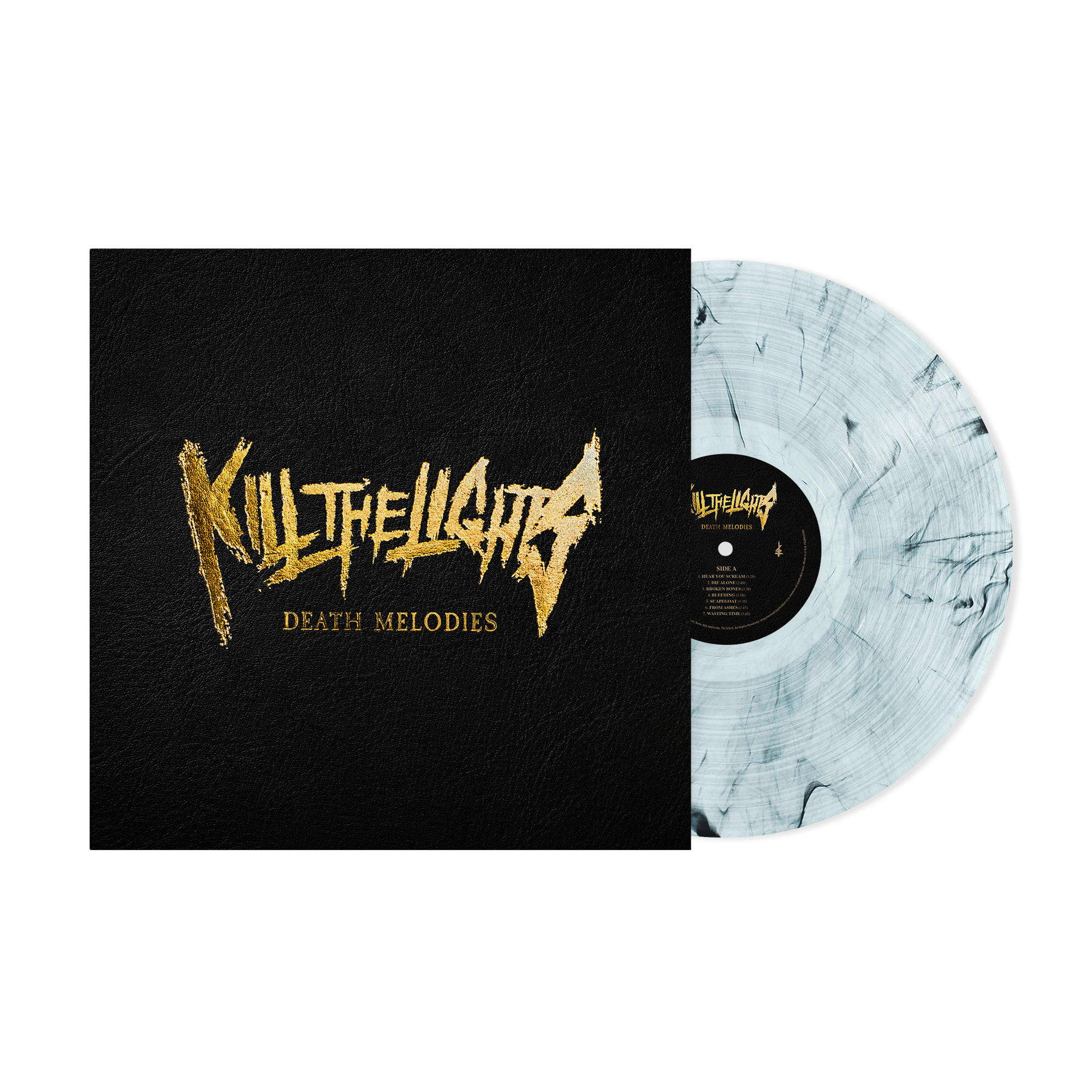 KILL THE LIGHTS 'DEATH MELODIES' LP (Clear Smoke Vinyl)