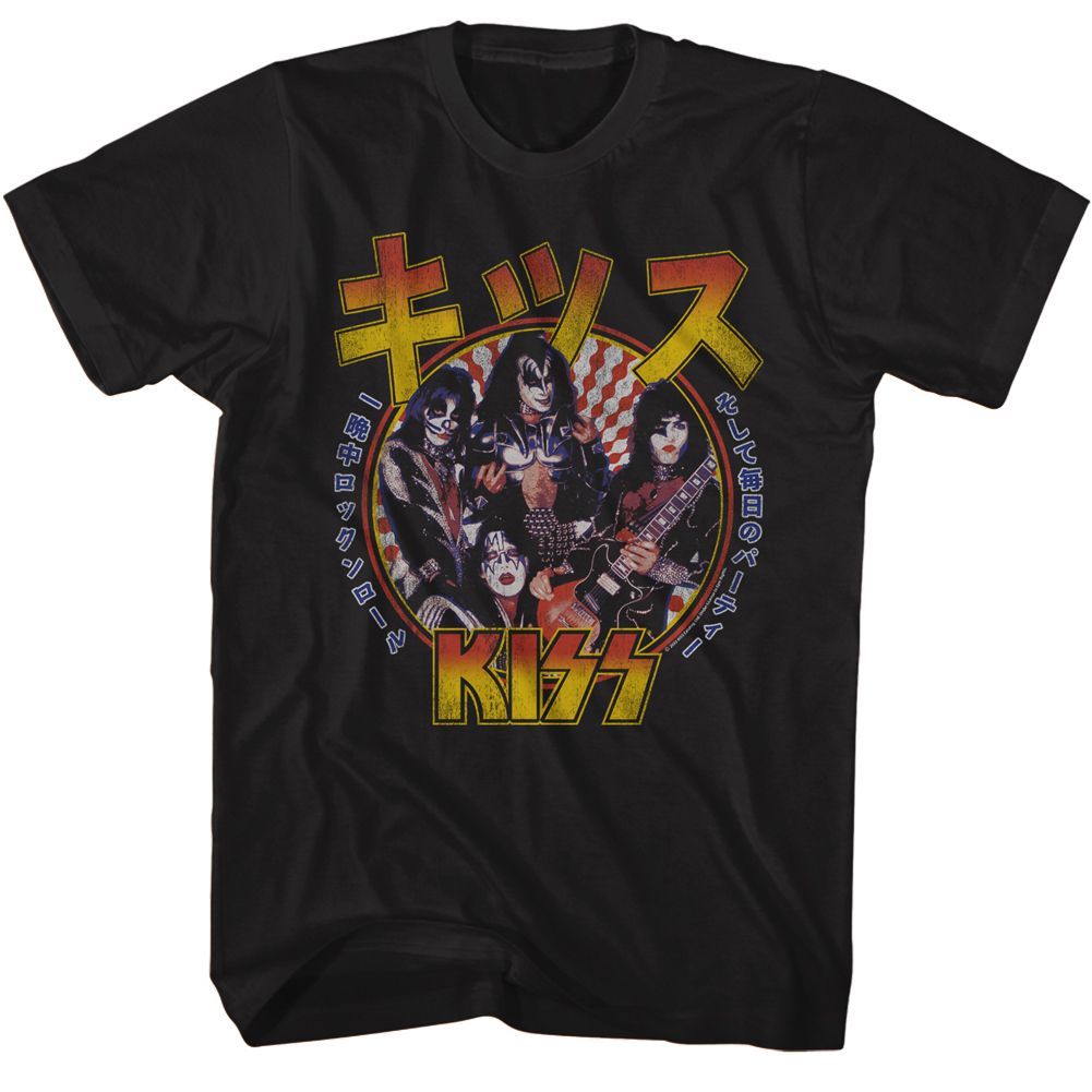 KISS - RR ALL NIT JAPANESE SHIRT
