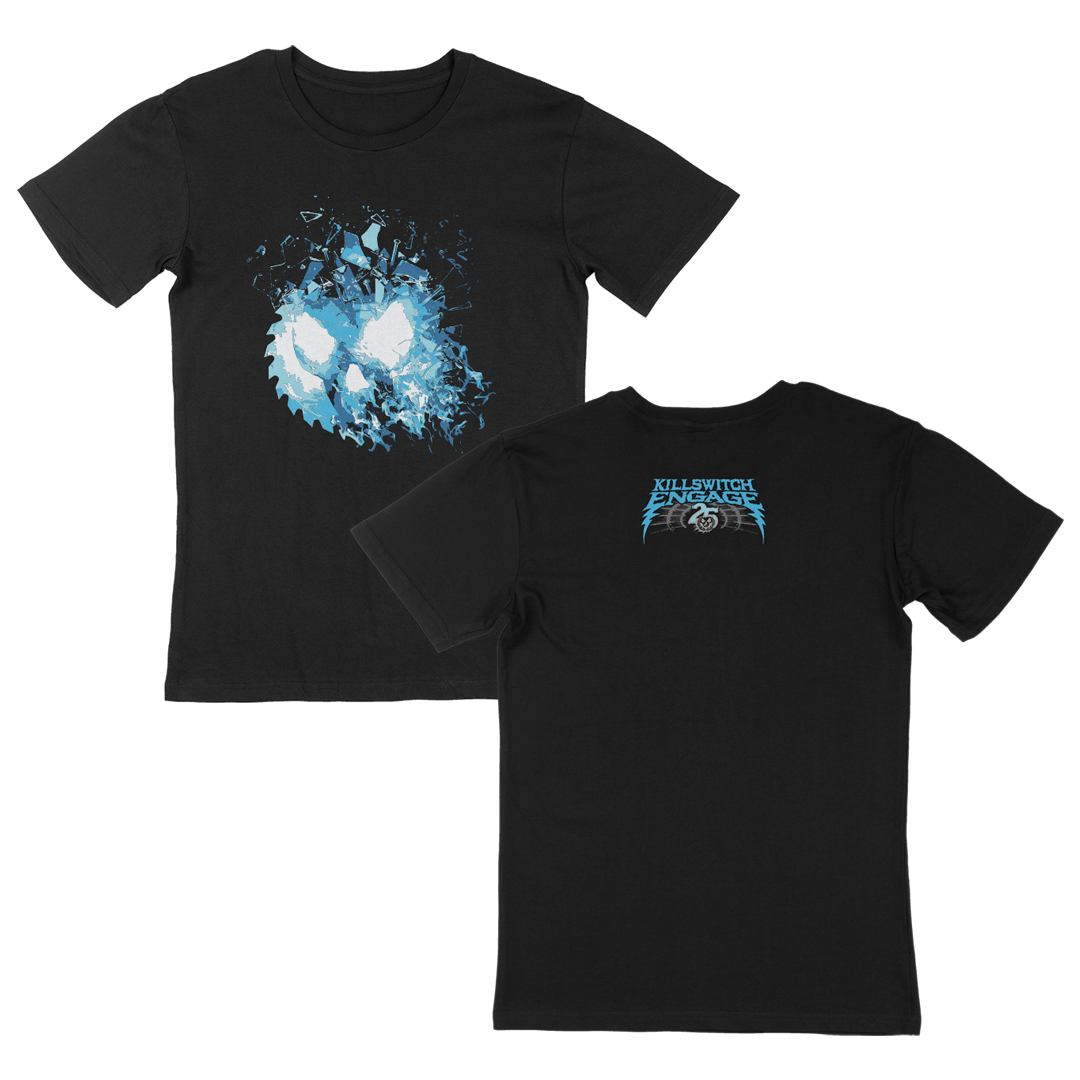 killswitch engage gear Men's Killswitch Engage Limited Edition Exclusive 25Th Anthology T-Shirt in Black Size Large