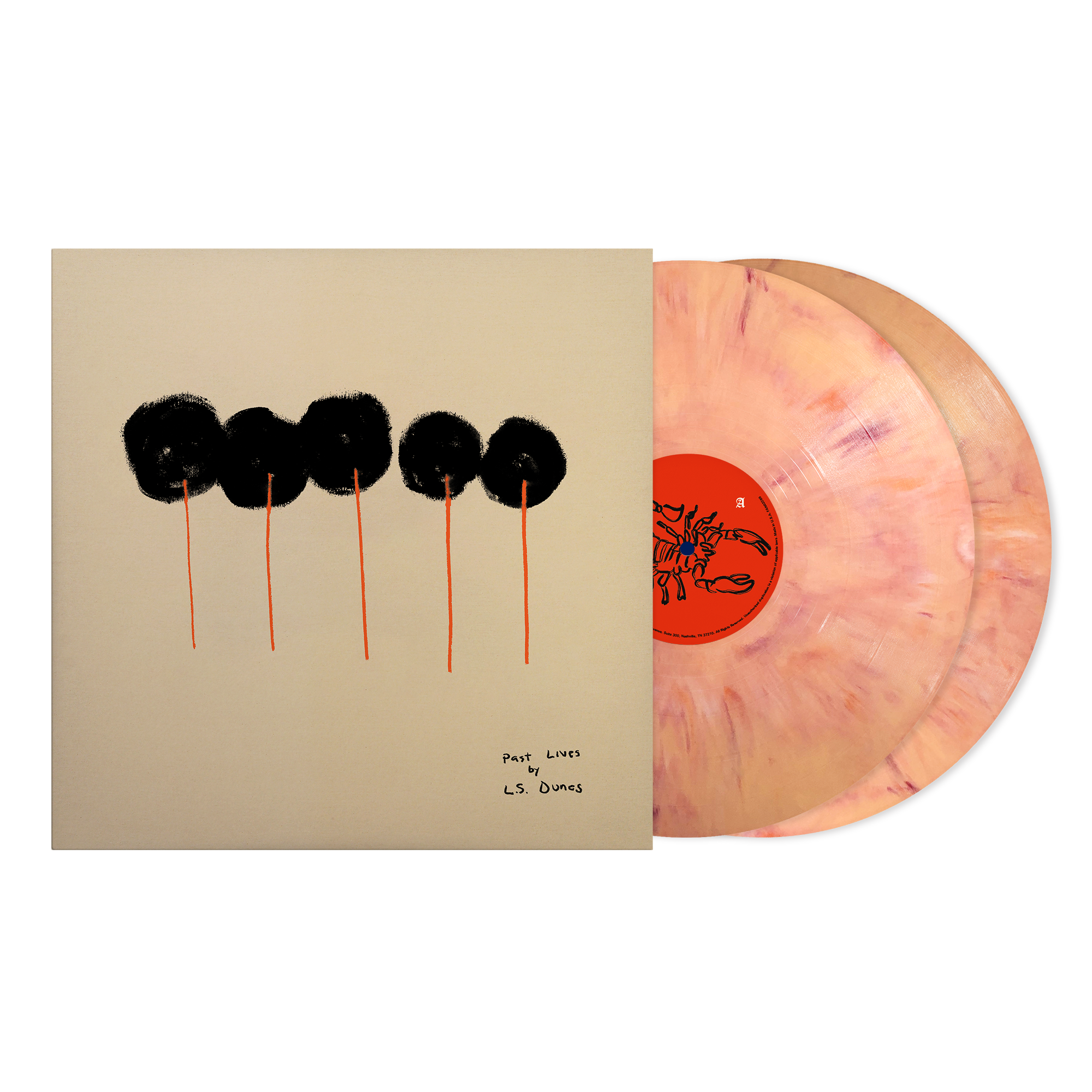 L.S. DUNES 'PAST LIVES' DELUXE 2LP (Cream Swirl)