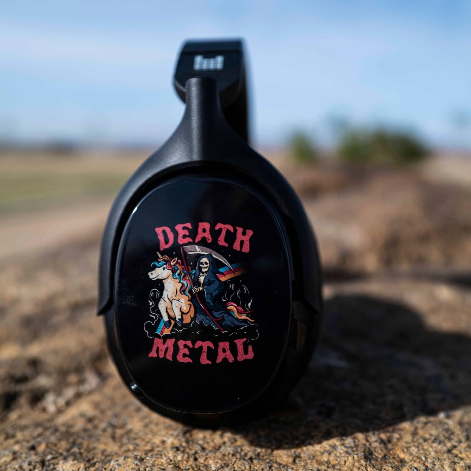 DEATH METAL BY @EDU.ELY HEADPHONES