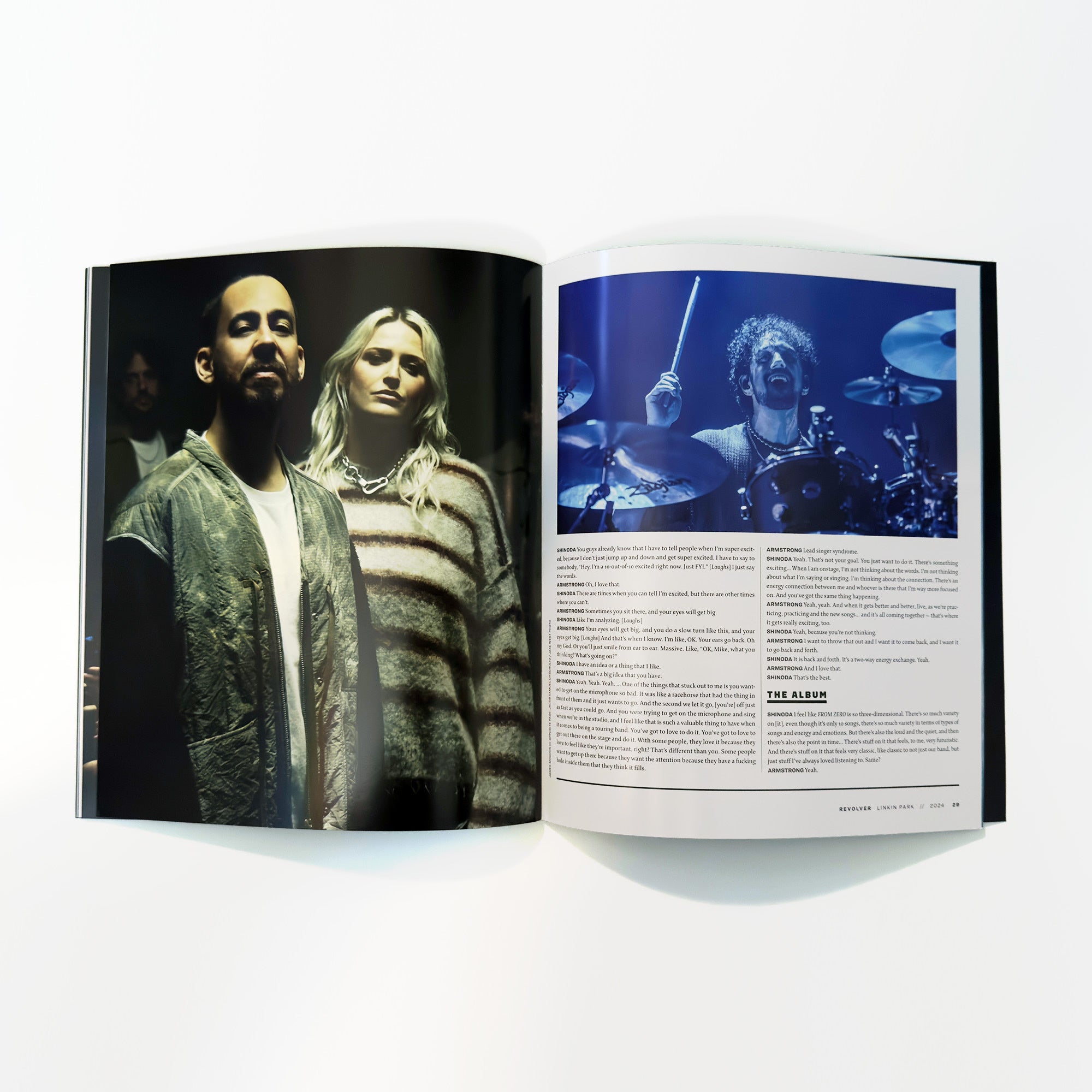 LINKIN PARK x REVOLVER ALBUM OF THE YEAR SPECIAL COLLECTOR'S EDITION MAGAZINE