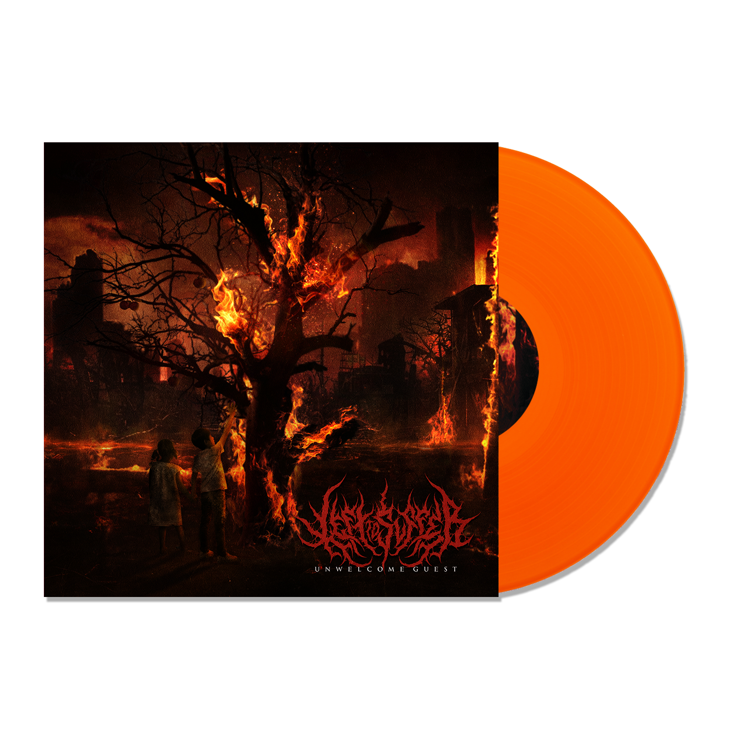 LEFT TO SUFFER ‘UNWELCOME GUEST’ LP (Orange Vinyl)