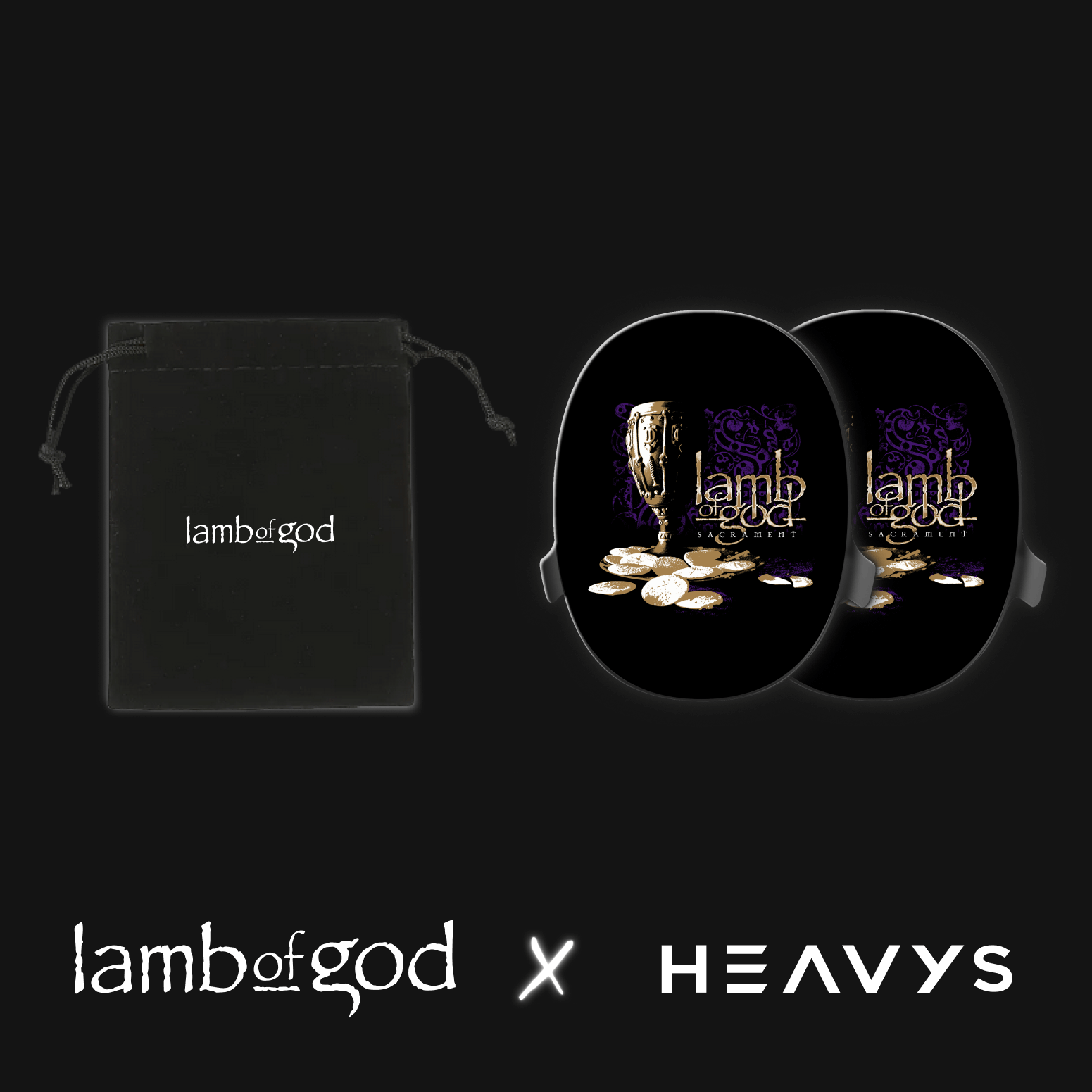 LAMB OF GOD 'SACRAMENT' EDITION HEADPHONES