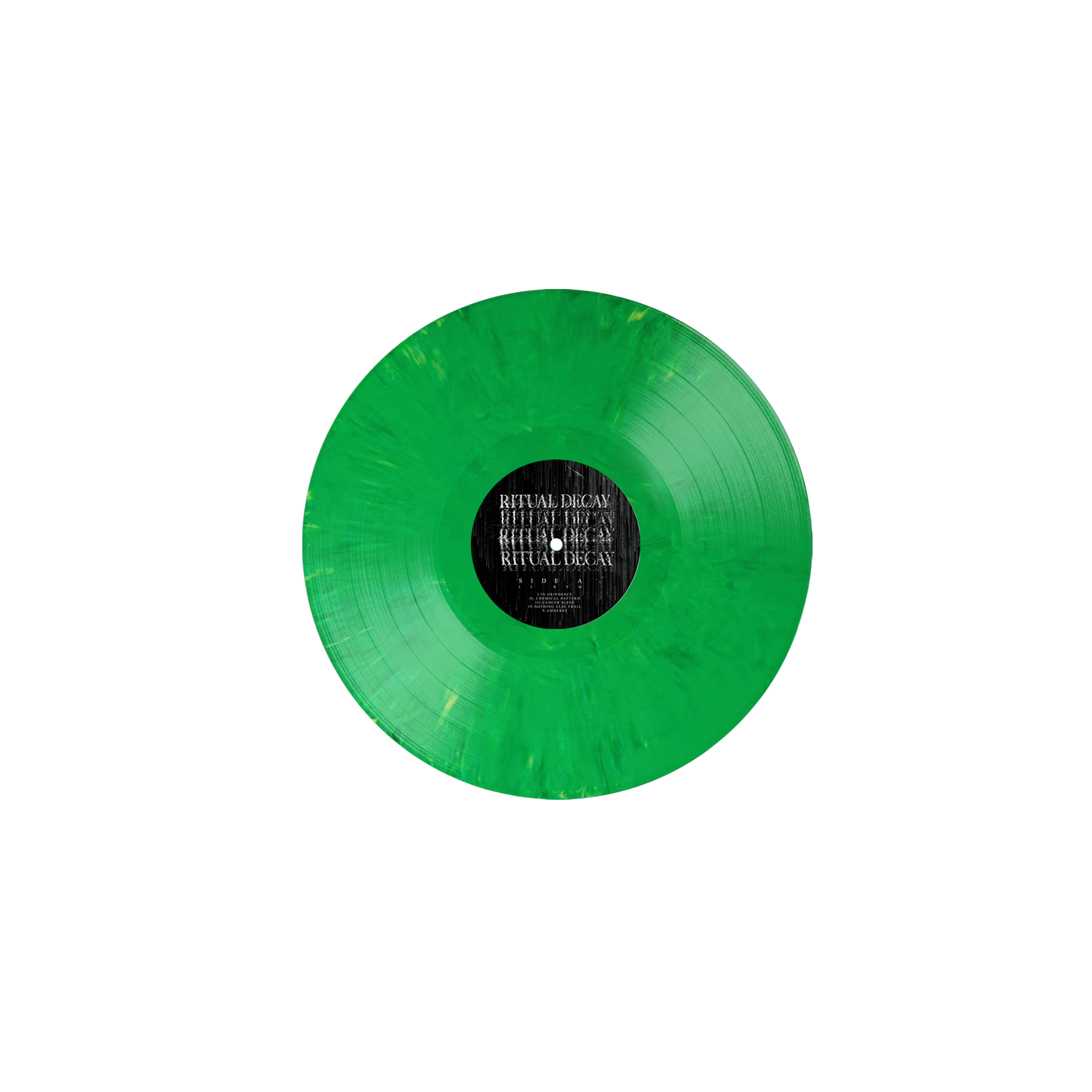 LOWHEAVEN 'RITUAL DECAY' LP (Jade Eco Mix Vinyl)