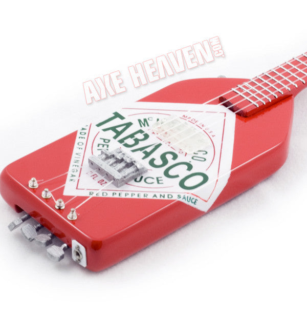 OFFICIALLY LICENSED MICHAEL ANTHONY TABASCO BASS MINI GUITAR REPLICA