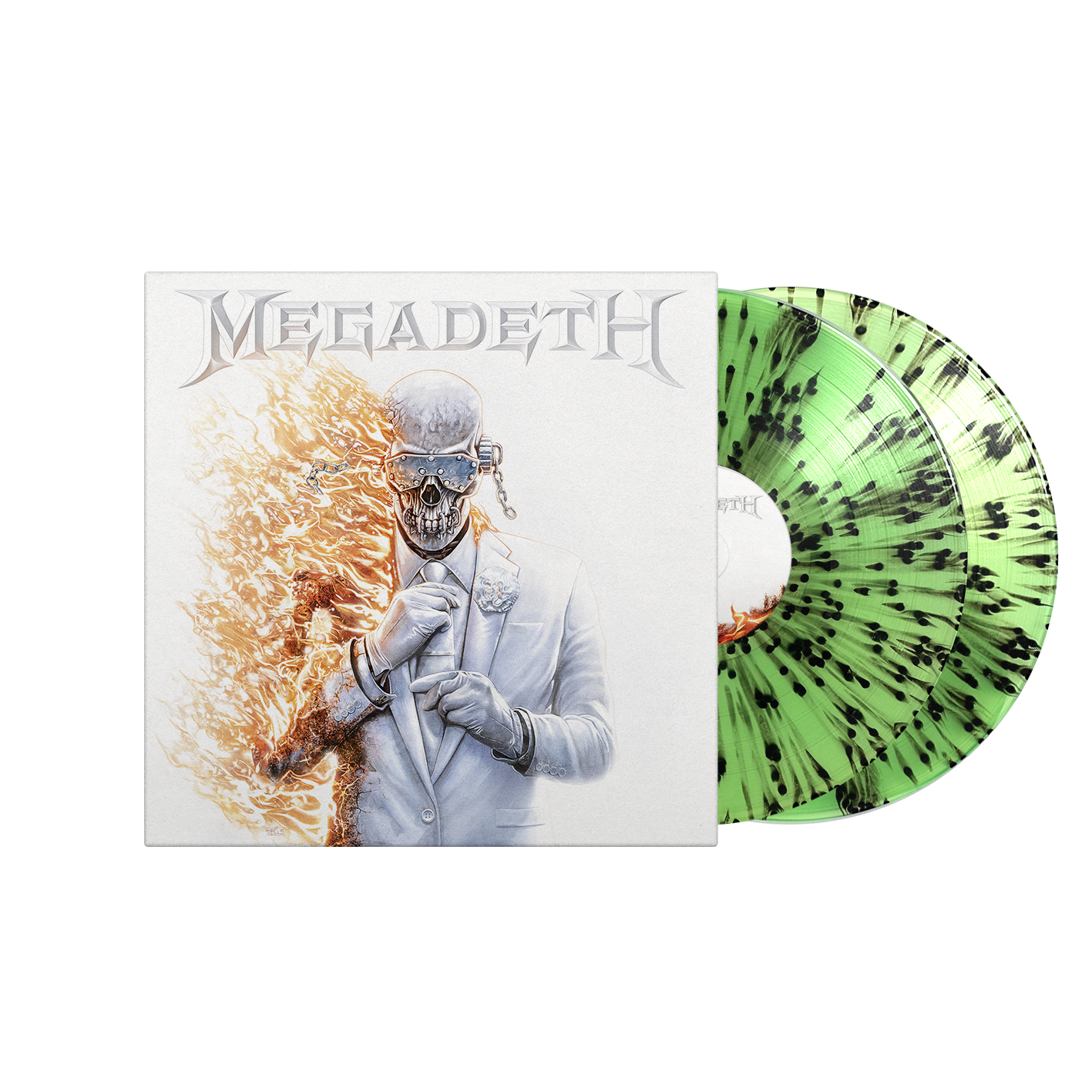 MEGADETH ‘MEGADETH’ 2LP (Exclusive Vinyl) + REVOLVER WINTER ISSUE IN NUMBERED SLIPCASE