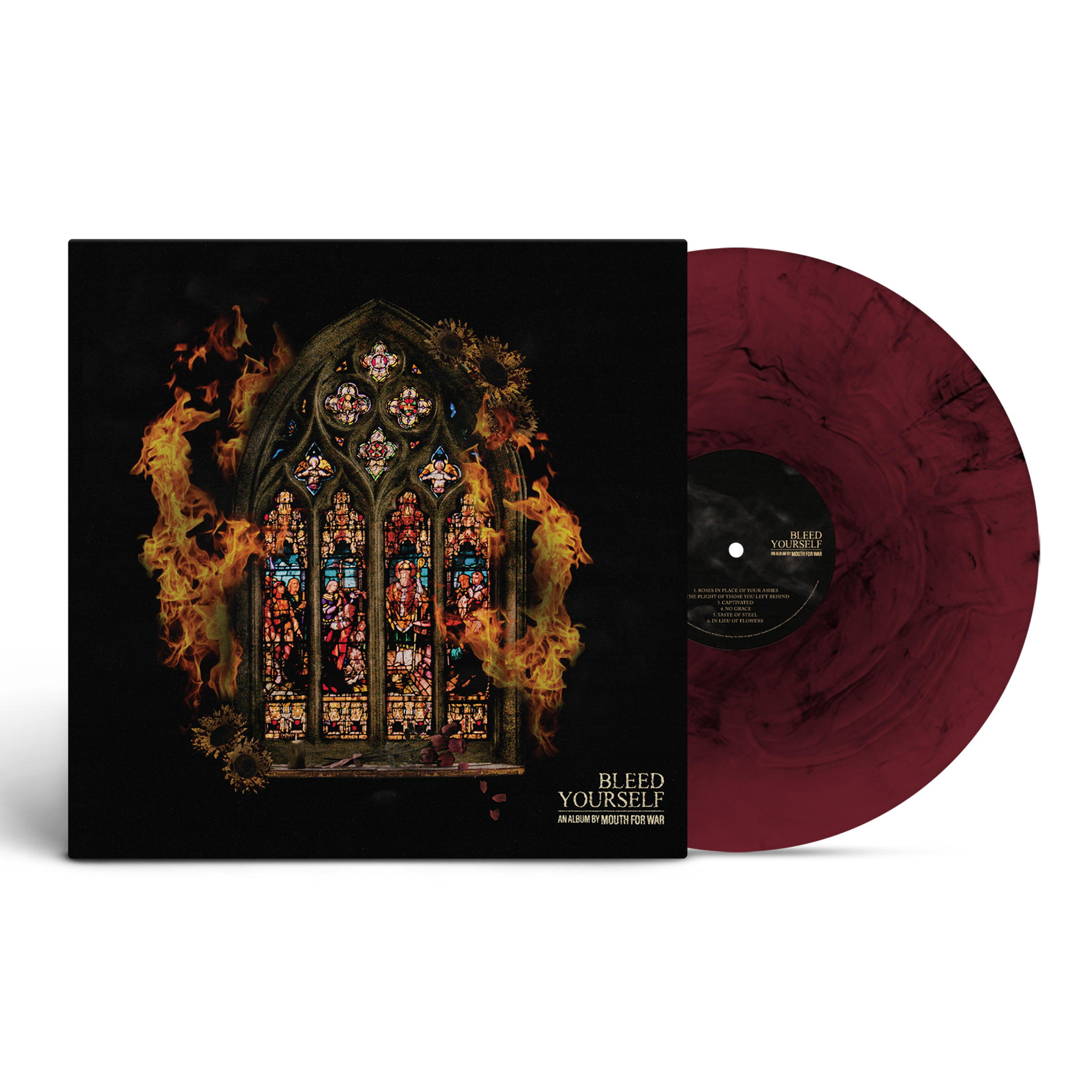 MOUTH OF WAR 'BLEED YOURSELF' LP (Marble Vinyl)