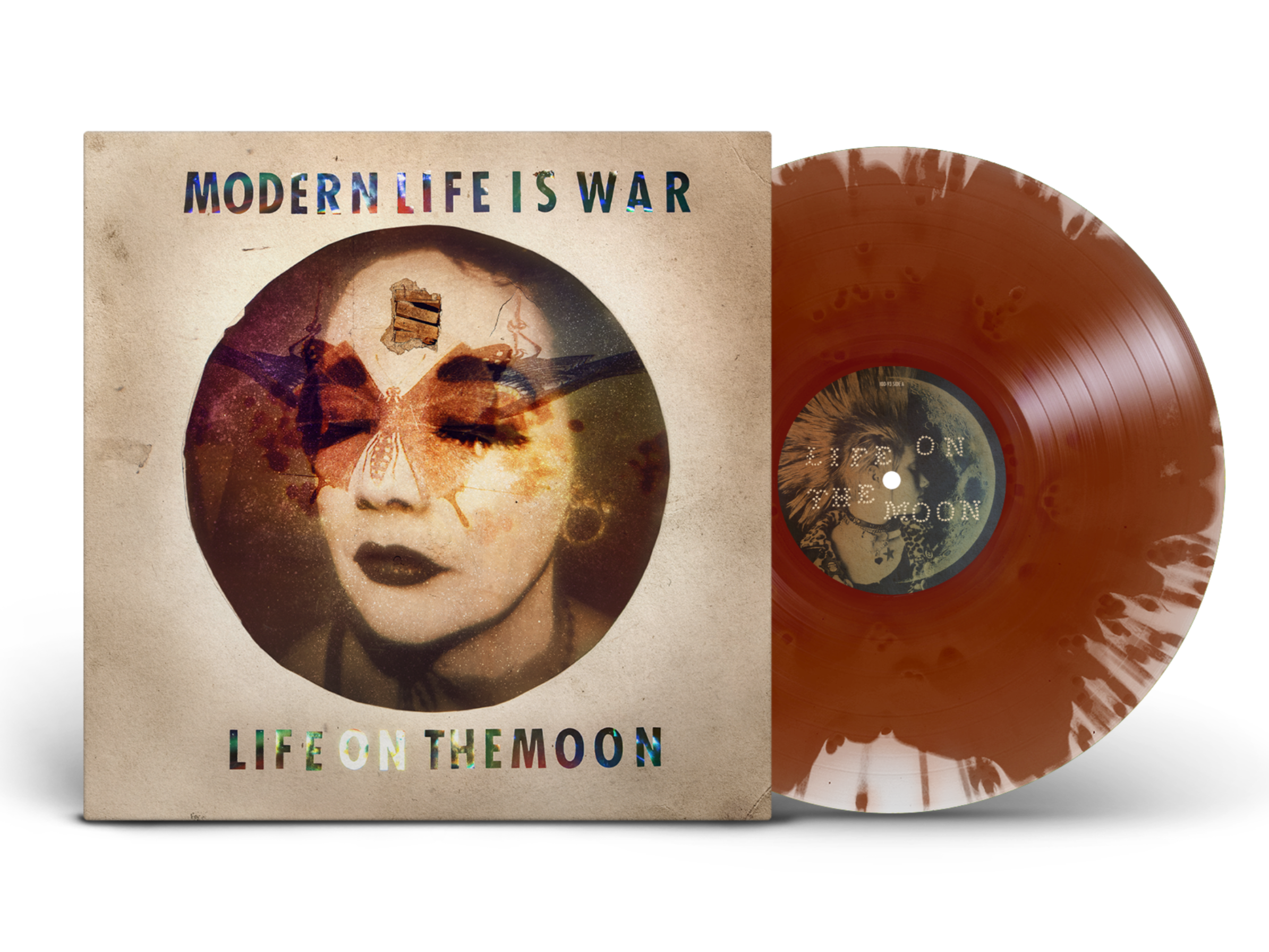 MODERN LIFE IS WAR ‘LIFE ON THE MOON’ LP (Limited Edition – Only 100 made, Cloudy Earth Vinyl)