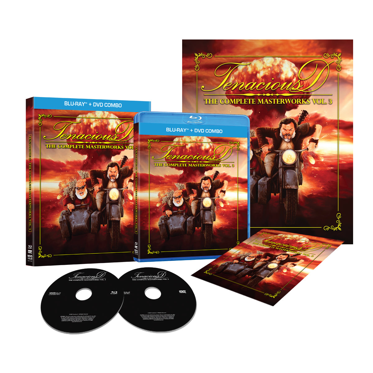 TENACIOUS D 'TENACIOUS D: THE COMPLETE MASTERWORKS VOL. 3' BLU-RAY/DVD