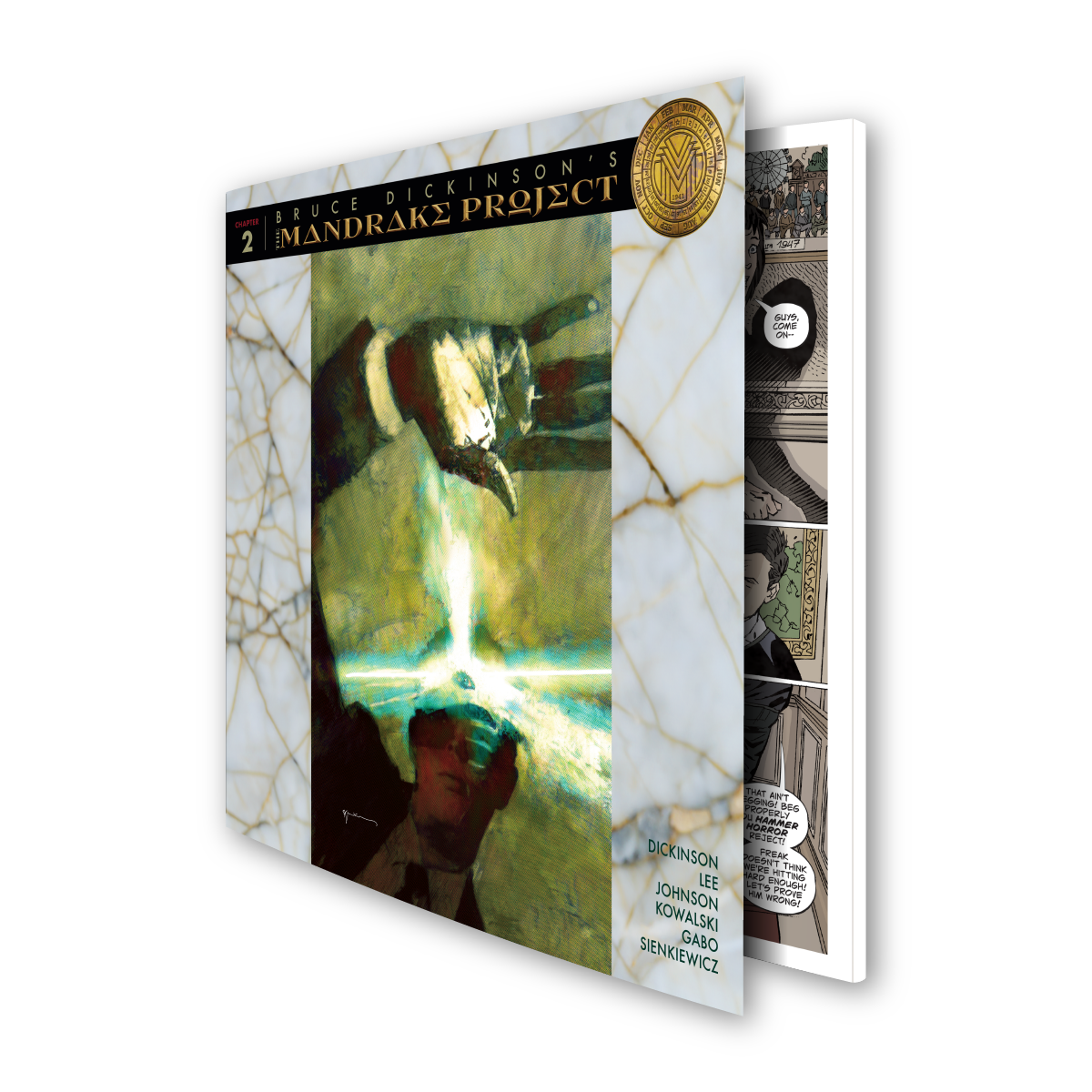 BRUCE DICKINSON'S THE MANDRAKE PROJECT: ISSUE 2 - SIGNED EDITION - 666 AVAILABLE