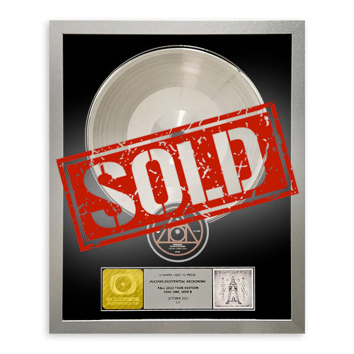 Framed Record Stamper- Puscifer Existential Reckoning Tour Edition Disc One, Side B