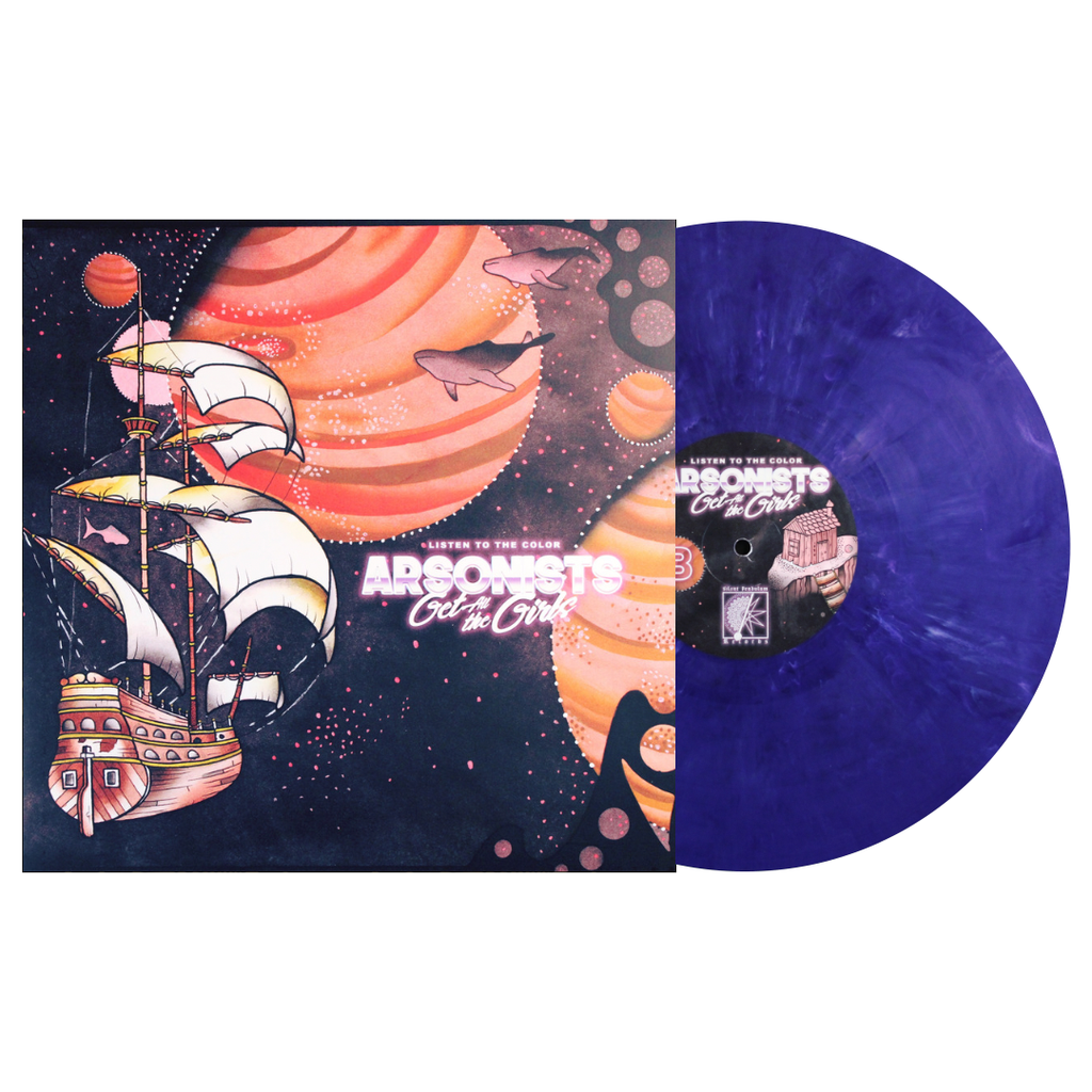 ARSONISTS GET ALL THE GIRLS 'LISTEN TO THE COLOR' LP (Limited Edition