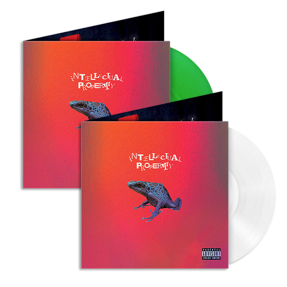 WATERPARKS ‘INTELLECTUAL PROPERTY’ LP (Limited Edition – Transparent Green Vinyl & Clear Vinyl)